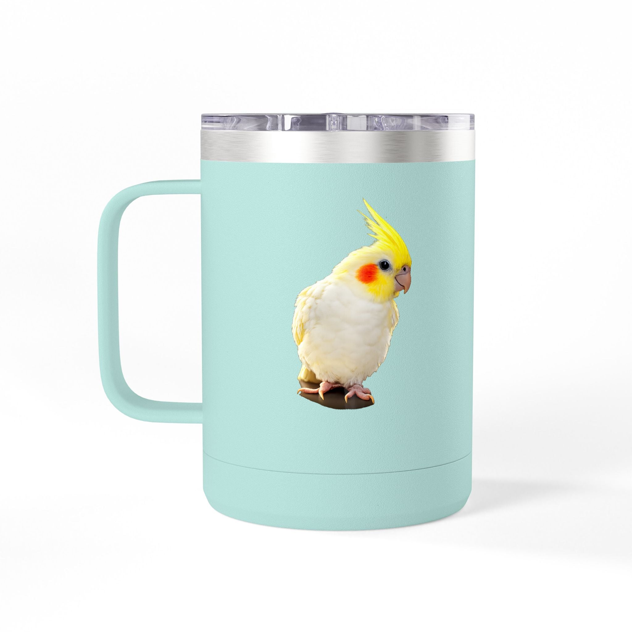 Yellow Cockatiel Mug | 15oz Stainless Tumbler