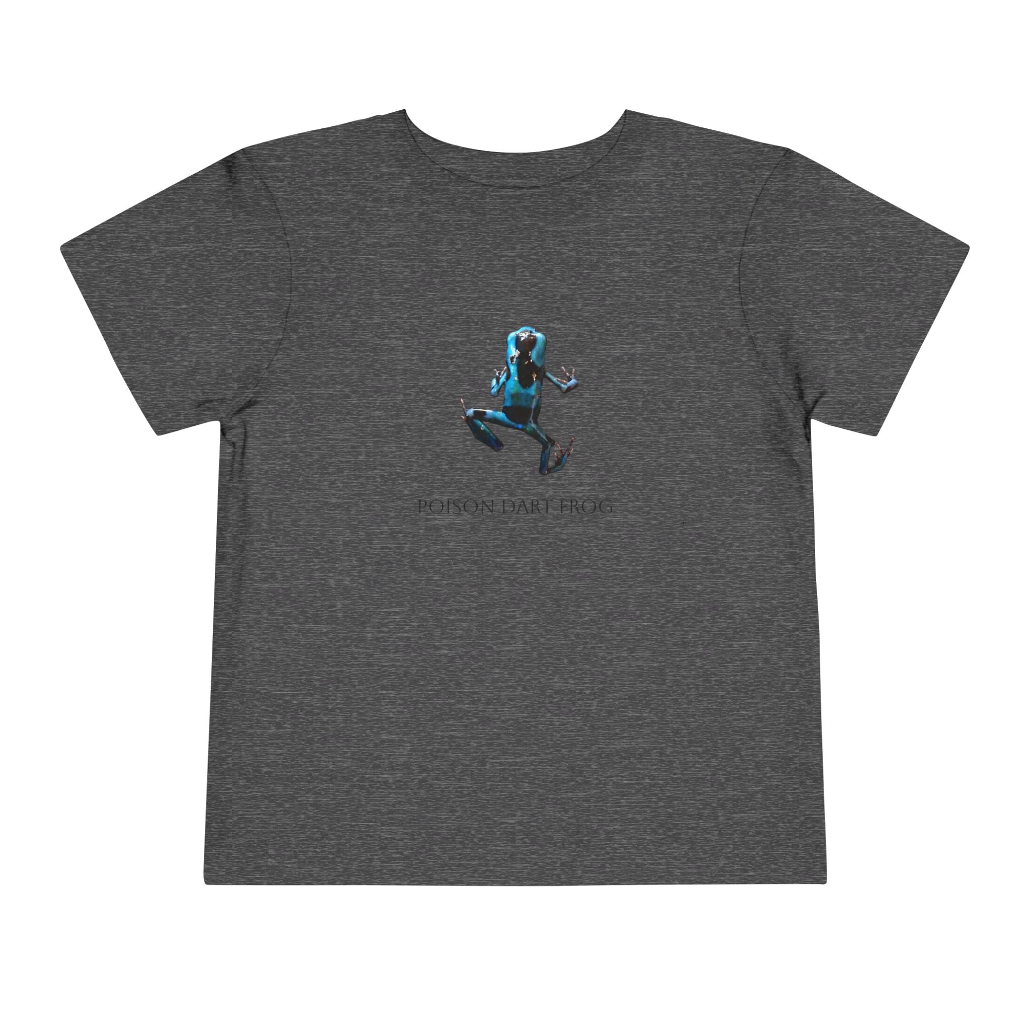 Poison Dart Frog Toddler Tee | Blue Frog Illustration, Nature Animal Shirt