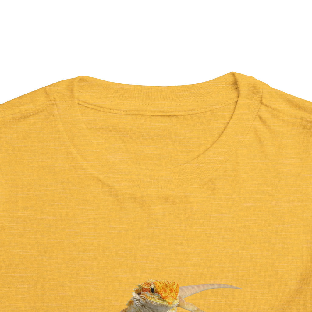 Bearded Dragon Toddler Tee | Cute Reptile Illustration