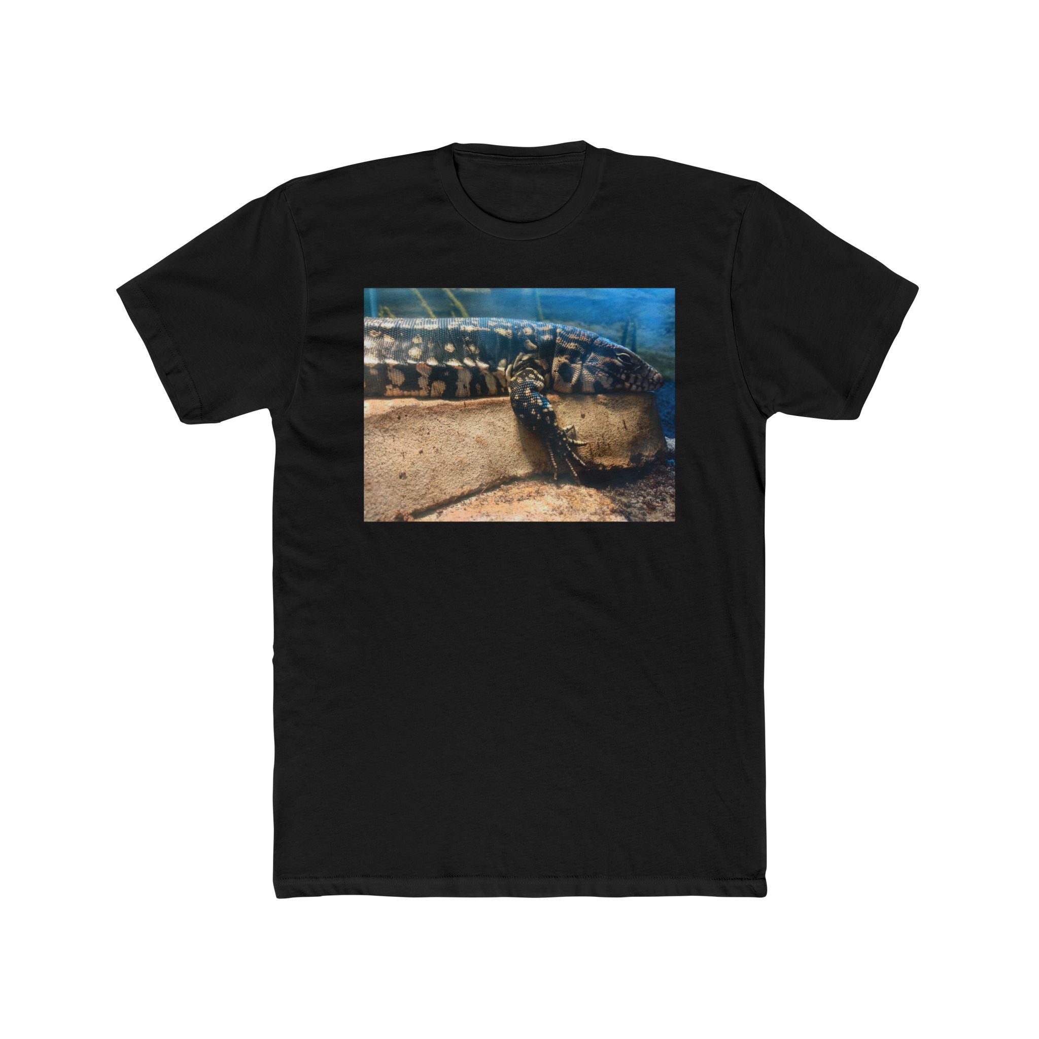 Tegu Lizard Photo T-Shirt | Ocean Wildlife Beach Rescue Tee