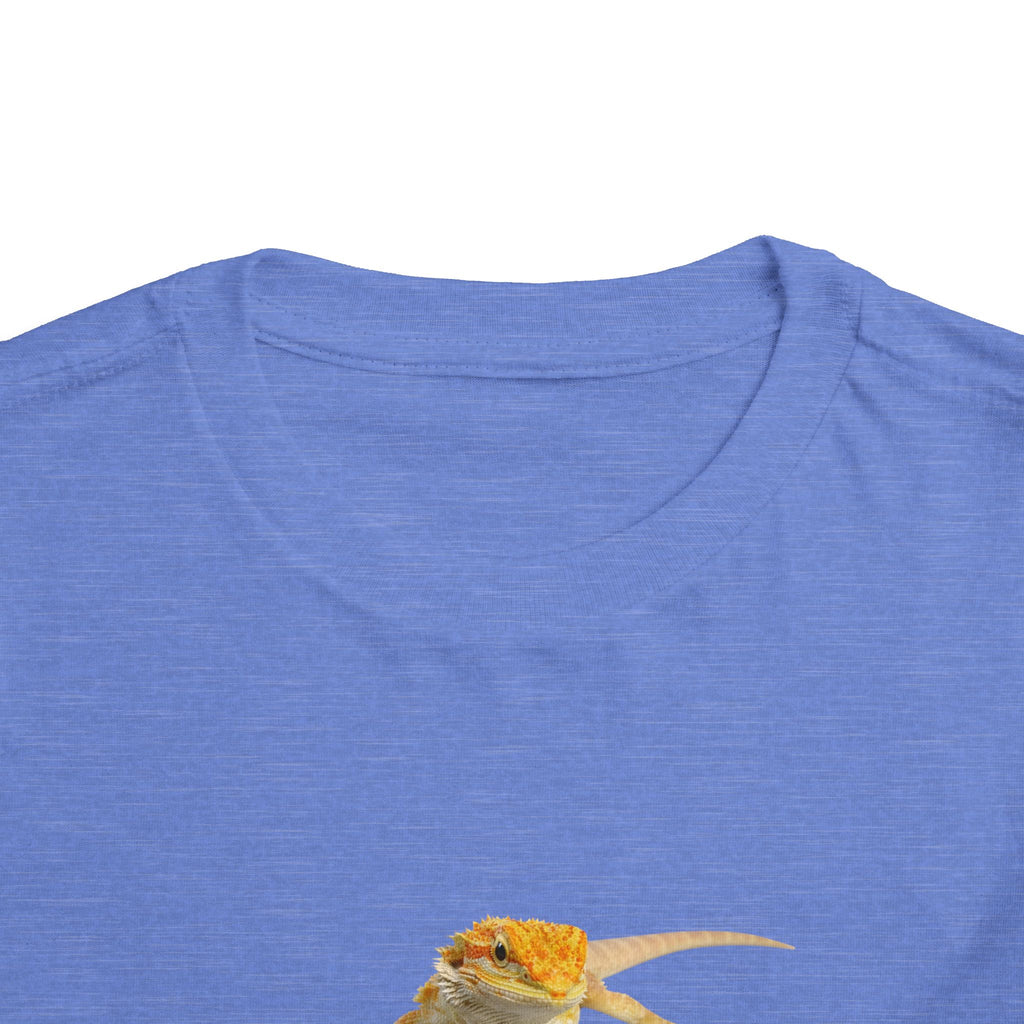 Bearded Dragon Toddler Tee | Cute Reptile Illustration