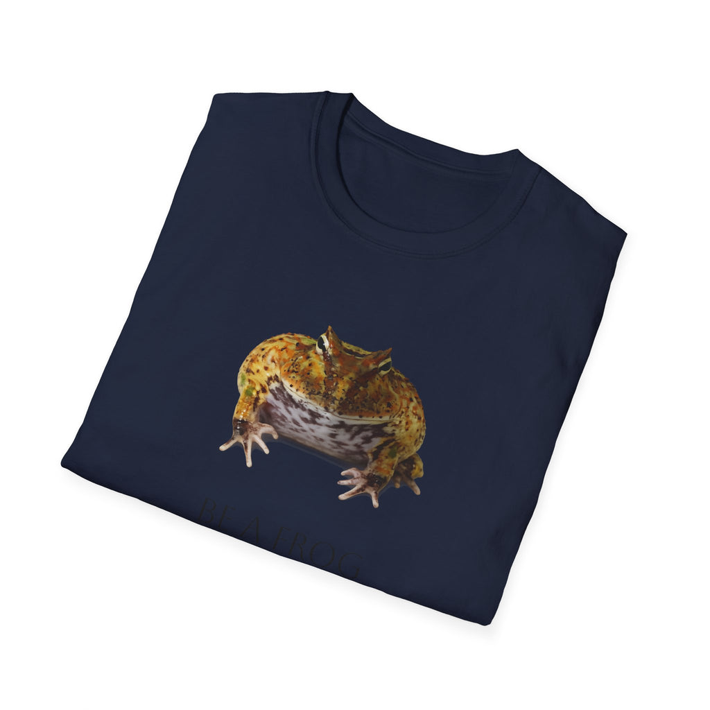Pacman Frog T-Shirt | Realistic Frog Illustration, Nature Amphibian Tee