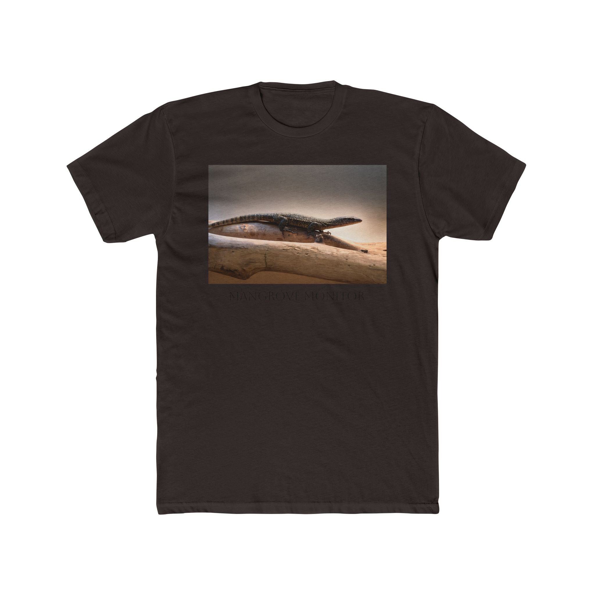 Mangrove Monitor Tee | Realistic Reptile Print