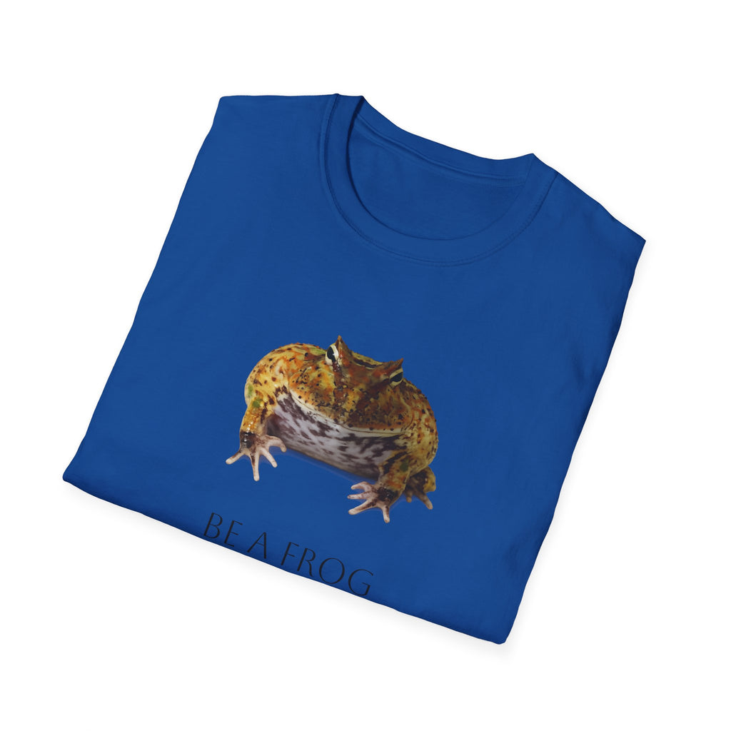 Pacman Frog T-Shirt | Realistic Frog Illustration, Nature Amphibian Tee