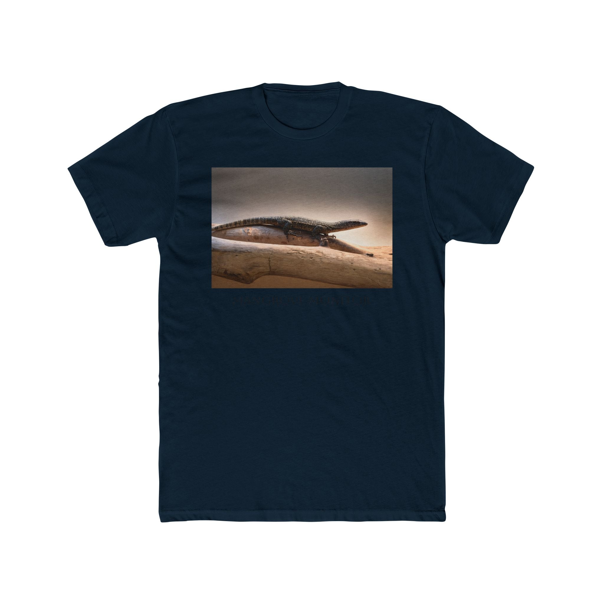 Mangrove Monitor Tee | Realistic Reptile Print