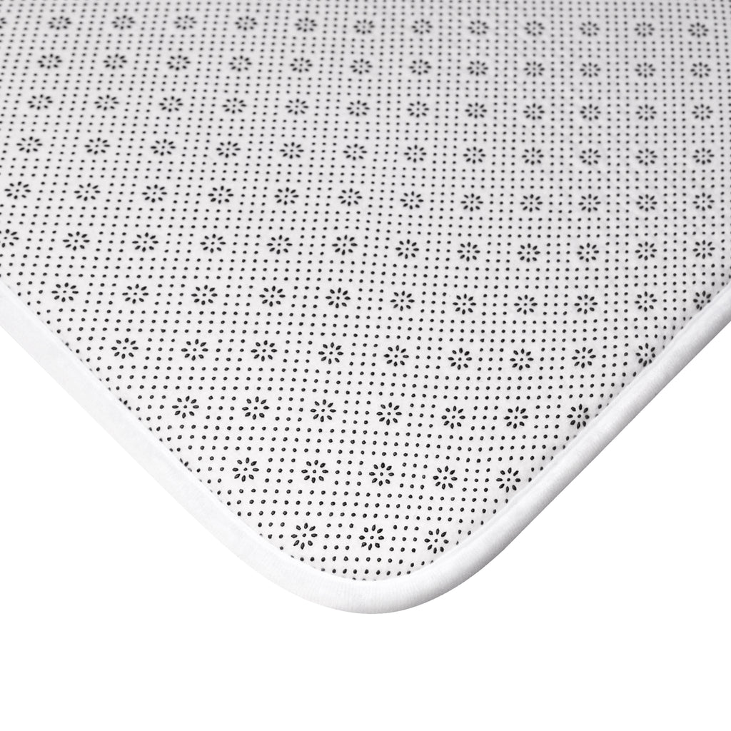 Chameleon on Branch Bath Mat | Green Reptile Nature Print