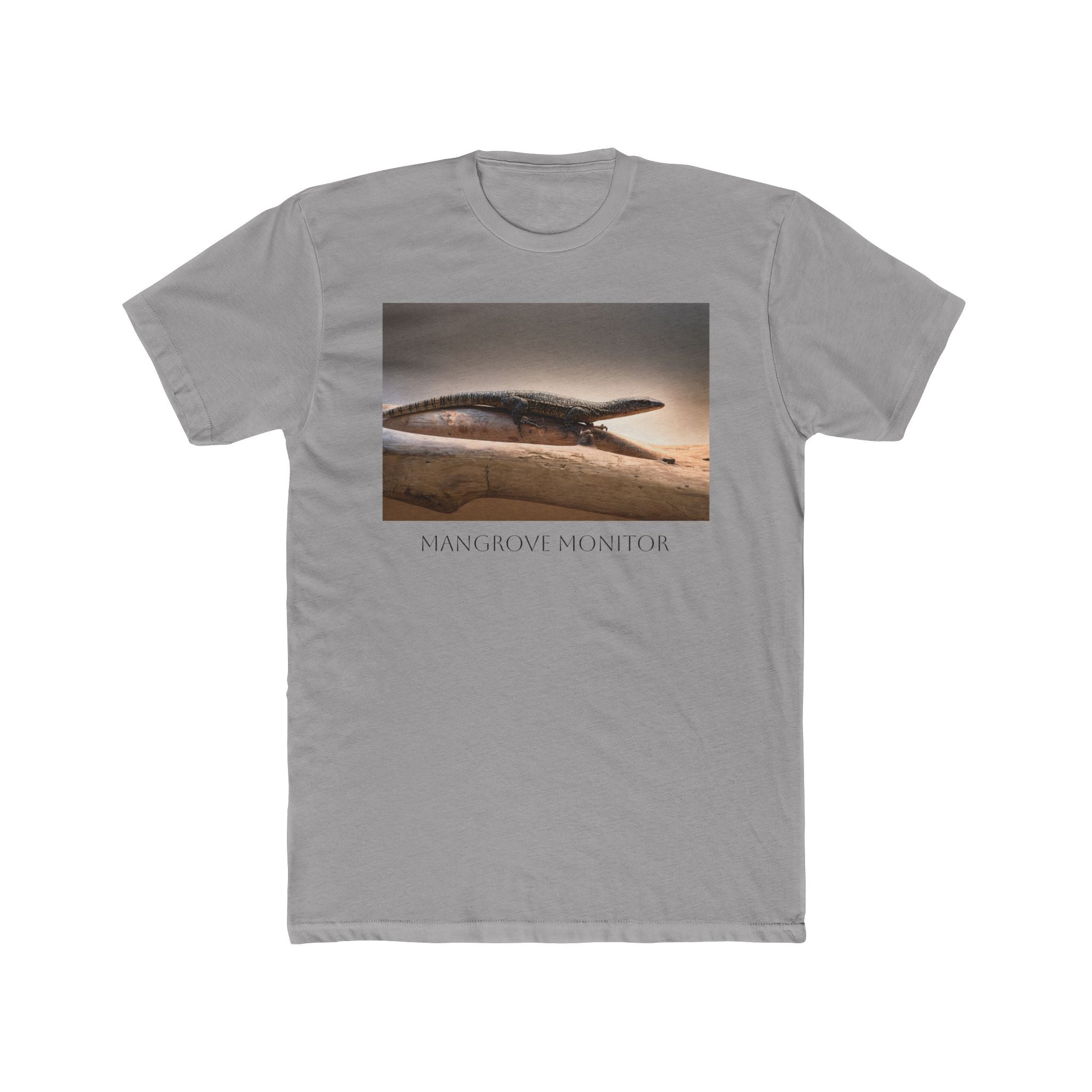 Mangrove Monitor Tee | Realistic Reptile Print