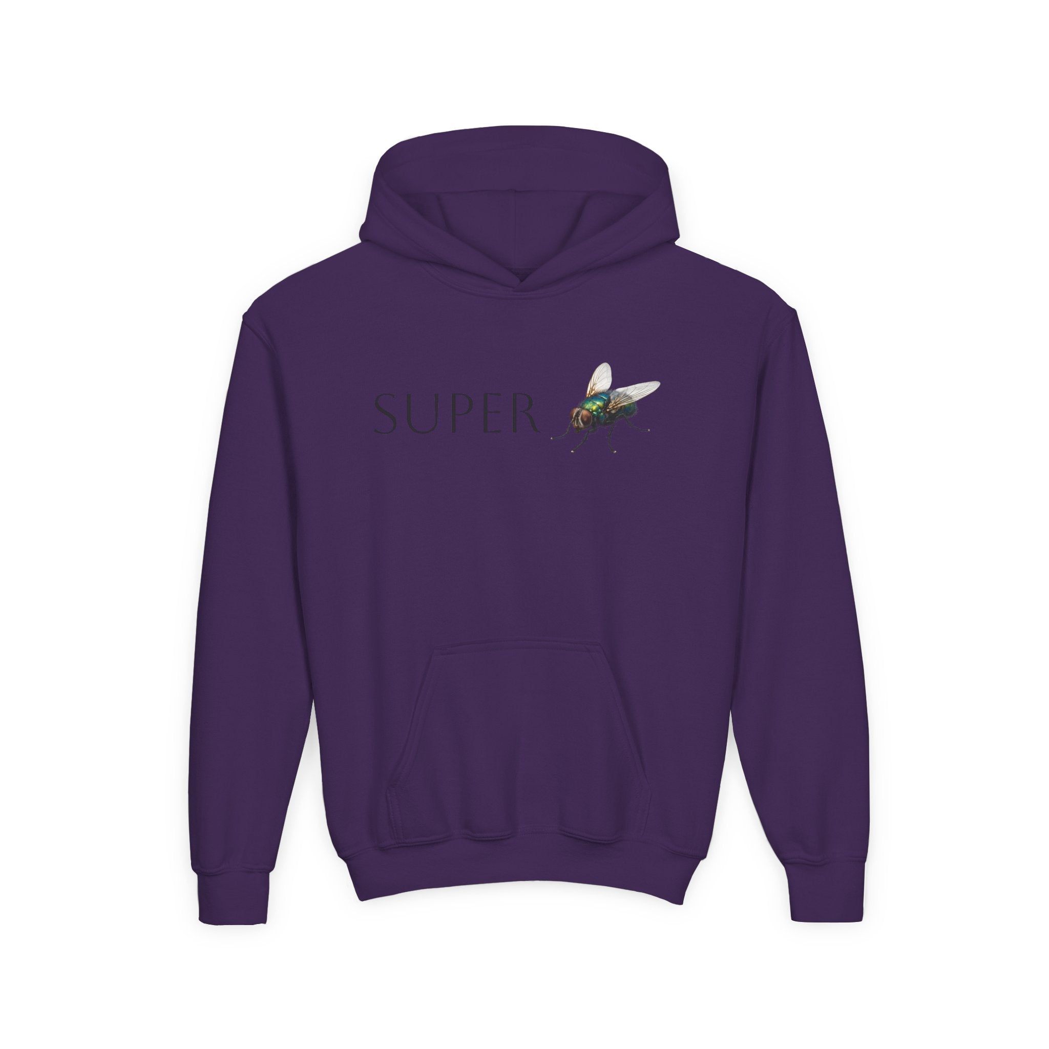 Super Fly Youth Hoodie | Fly Illustration, Minimal Kids Sweatshirt