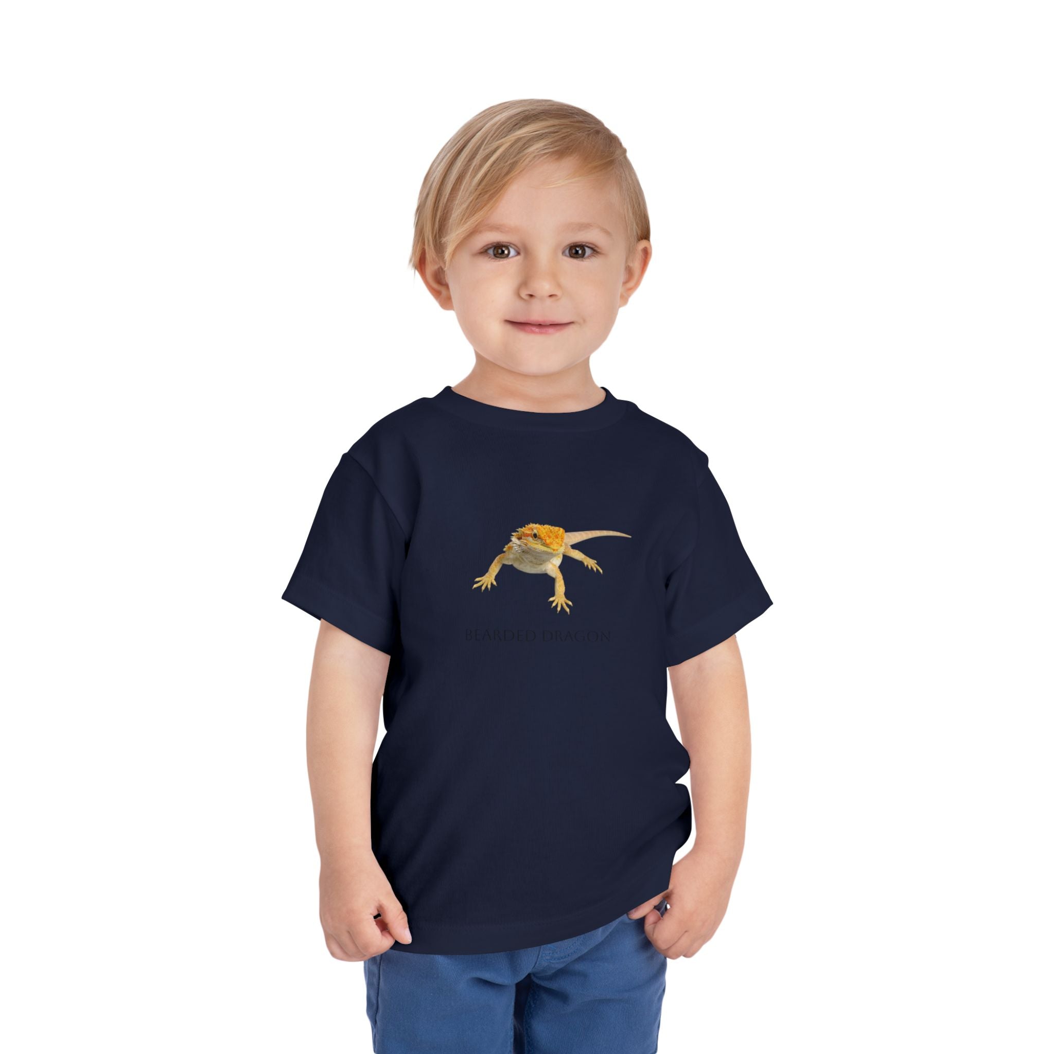 Bearded Dragon Toddler Tee | Cute Reptile Illustration