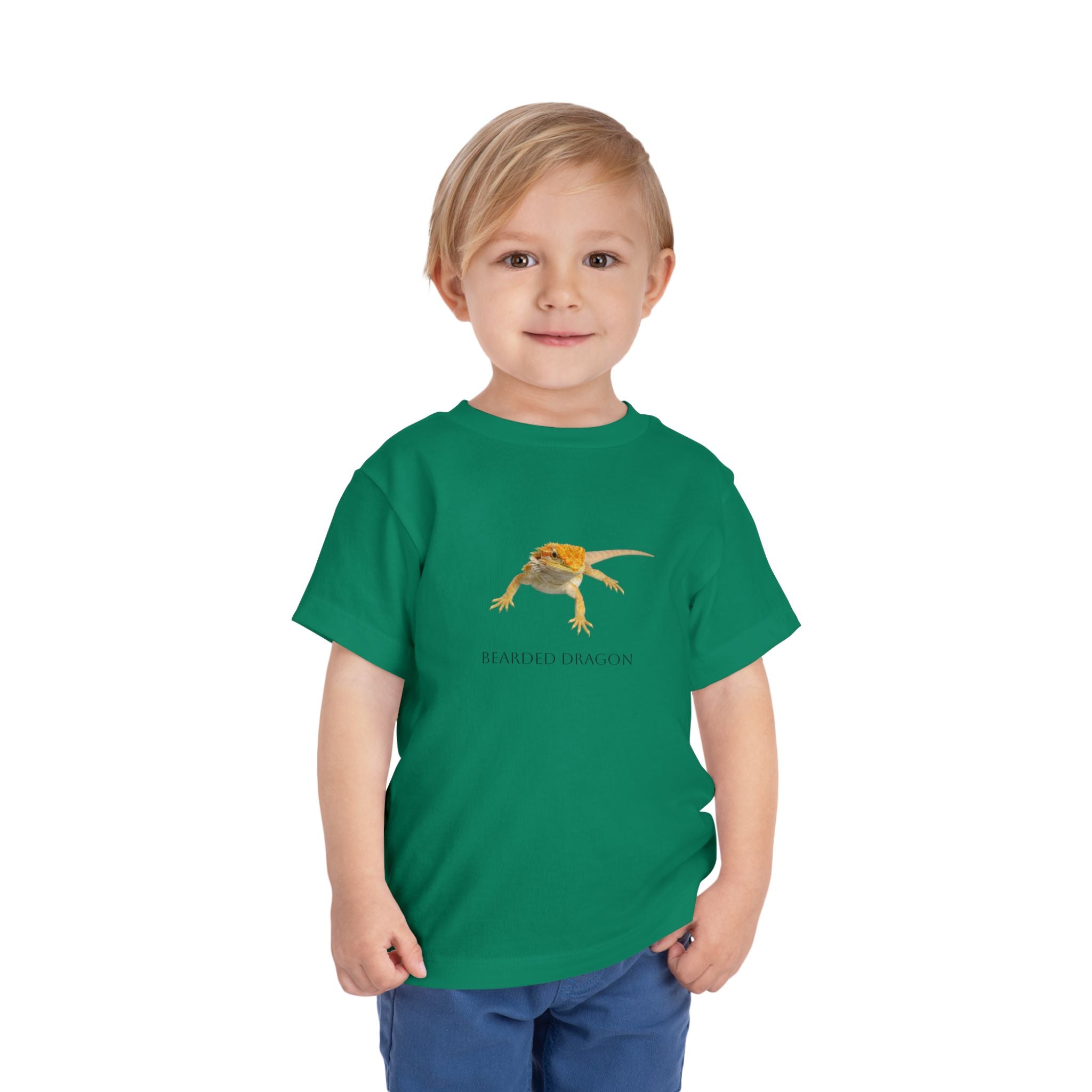 Bearded Dragon Toddler Tee | Cute Reptile Illustration