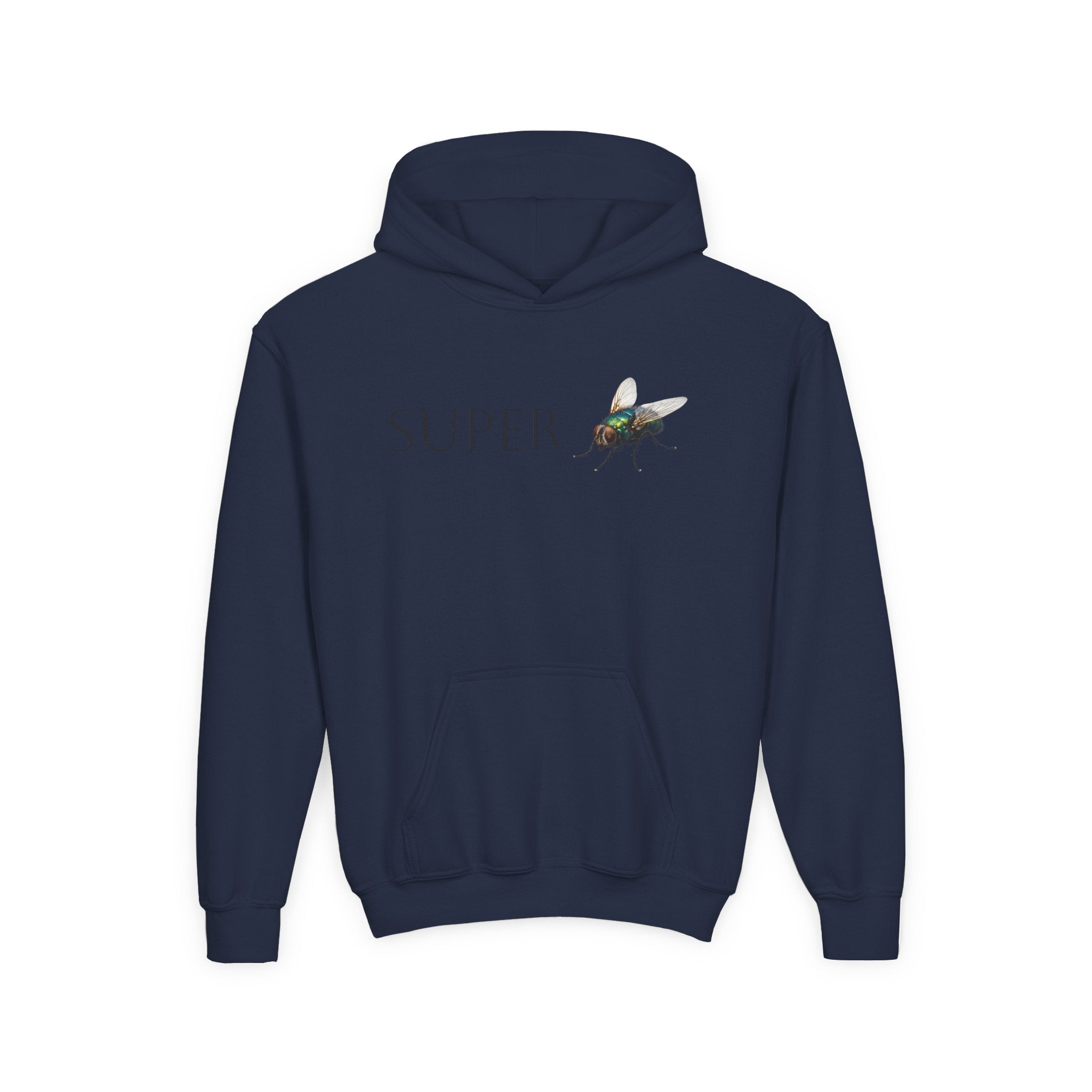 Super Fly Youth Hoodie | Fly Illustration, Minimal Kids Sweatshirt