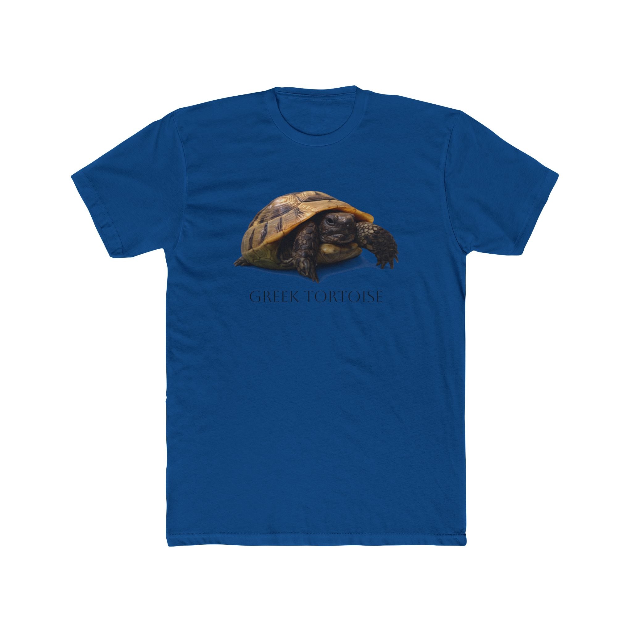 Greek Tortoise Tee | Realistic Tortoise Illustration T-Shirt