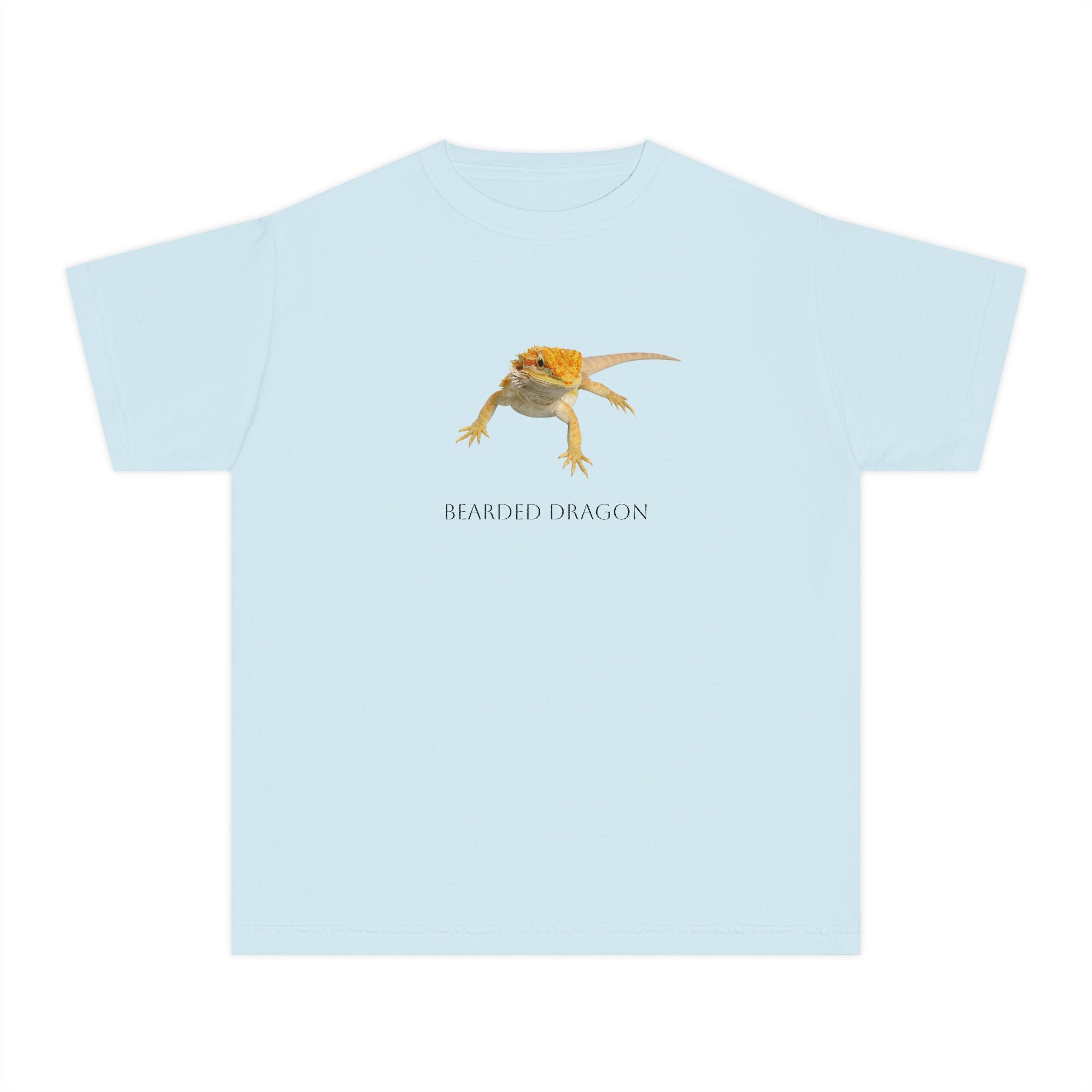 Bearded Dragon Youth Tee | Reptile Illustration, Kids Lizard Shirt