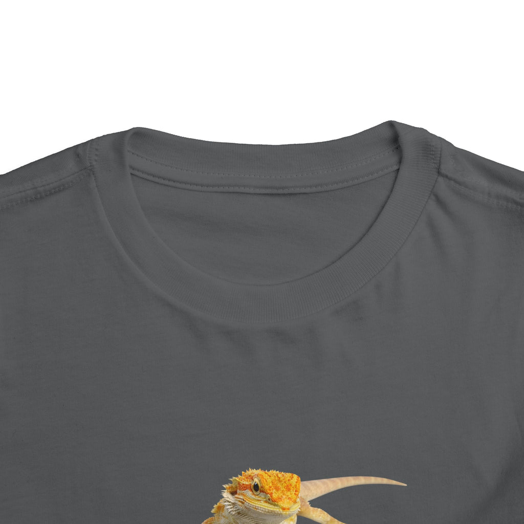 Bearded Dragon Toddler Tee | Cute Reptile Illustration