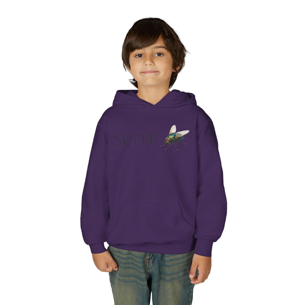 Super Fly Youth Hoodie | Fly Illustration, Minimal Kids Sweatshirt