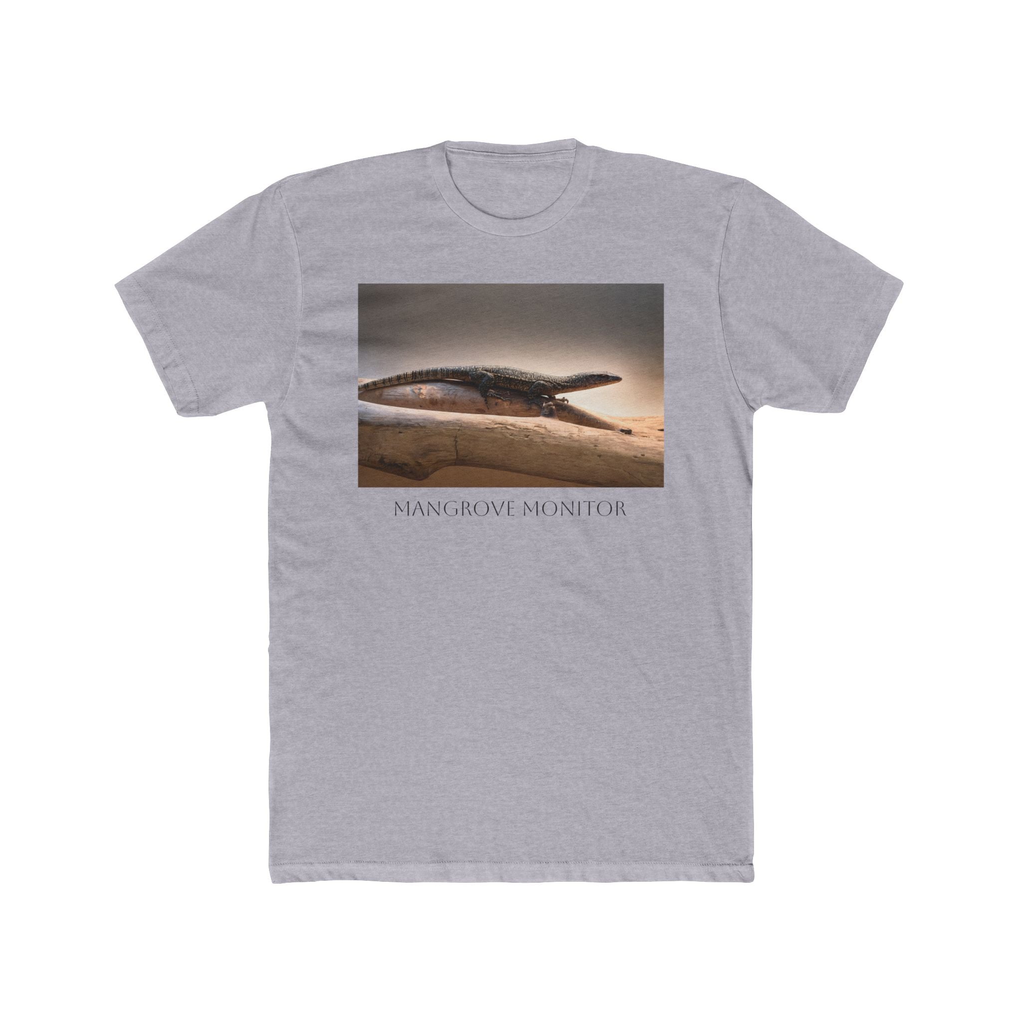 Mangrove Monitor Tee | Realistic Reptile Print