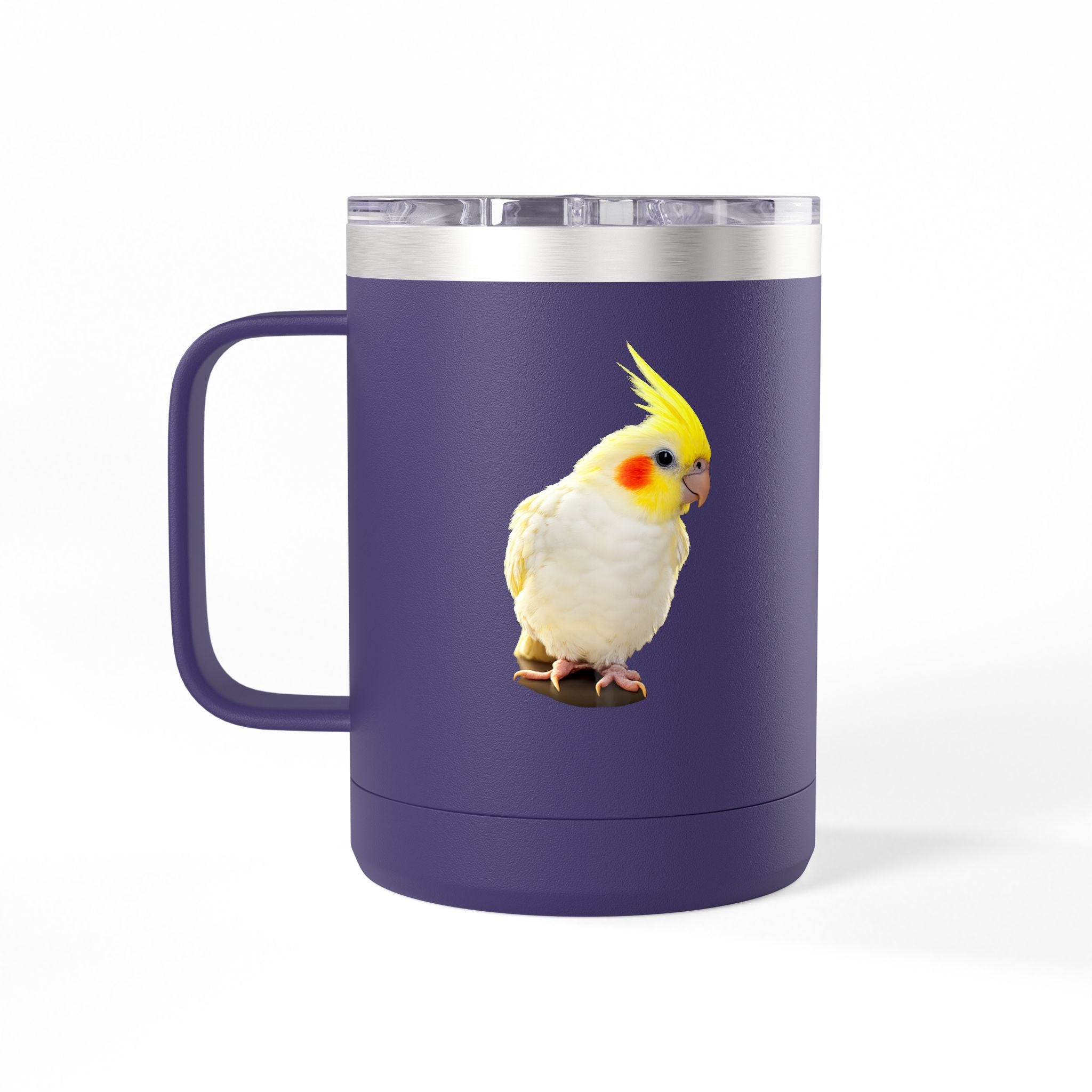 Yellow Cockatiel Mug | 15oz Stainless Tumbler