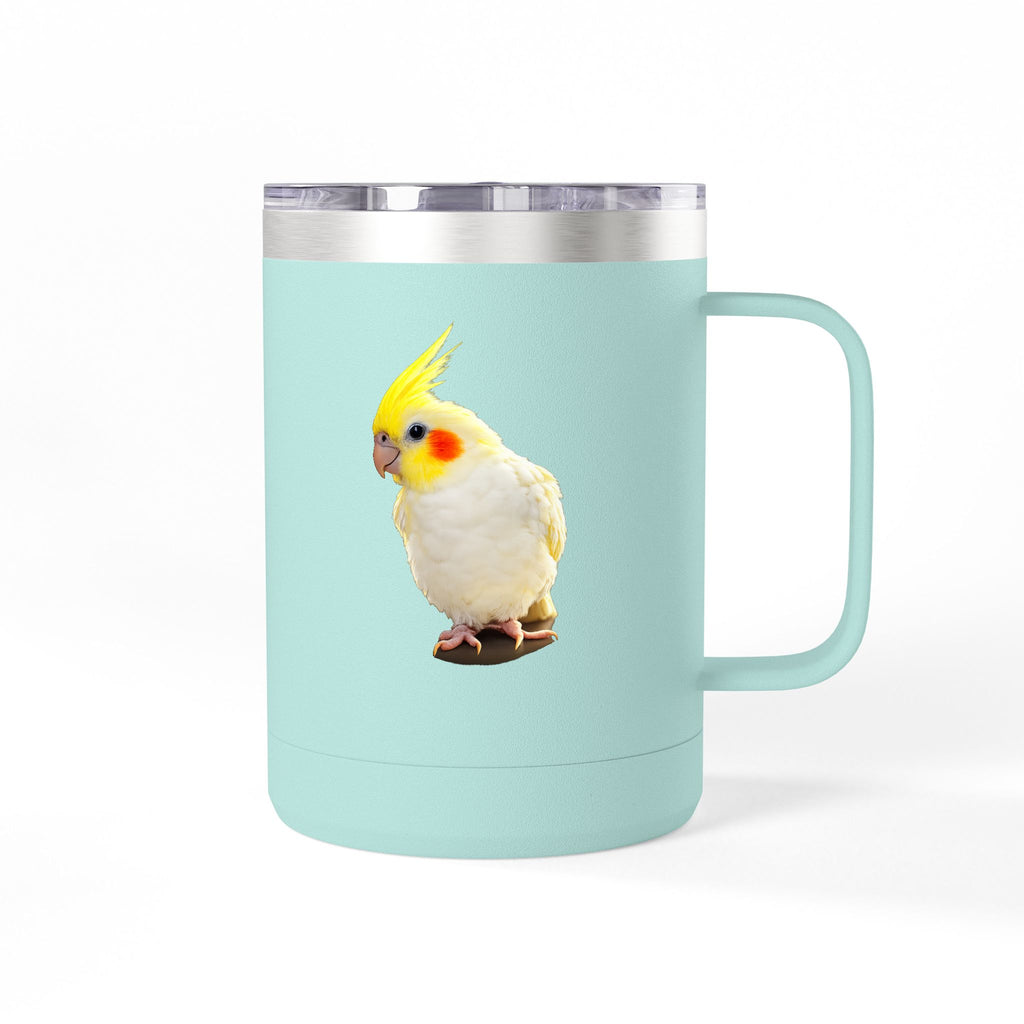 Yellow Cockatiel Mug | 15oz Stainless Tumbler