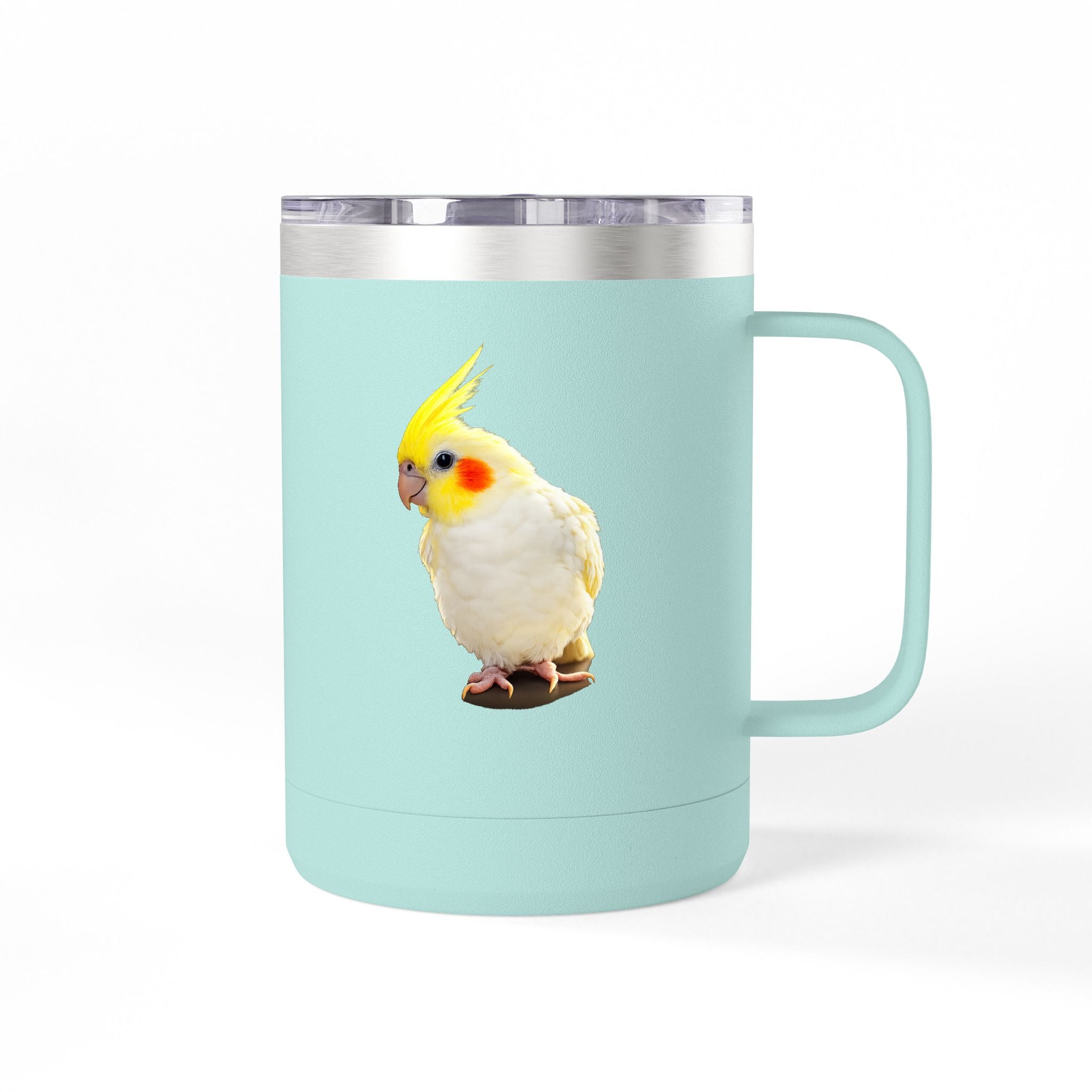 Yellow Cockatiel Mug | 15oz Stainless Tumbler