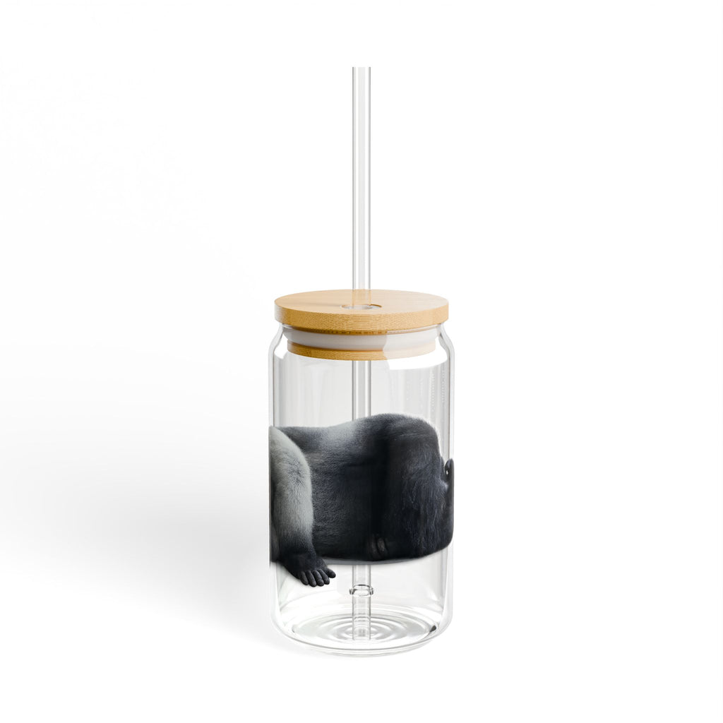 Sleeping Gorilla Sipper Glass | 16oz