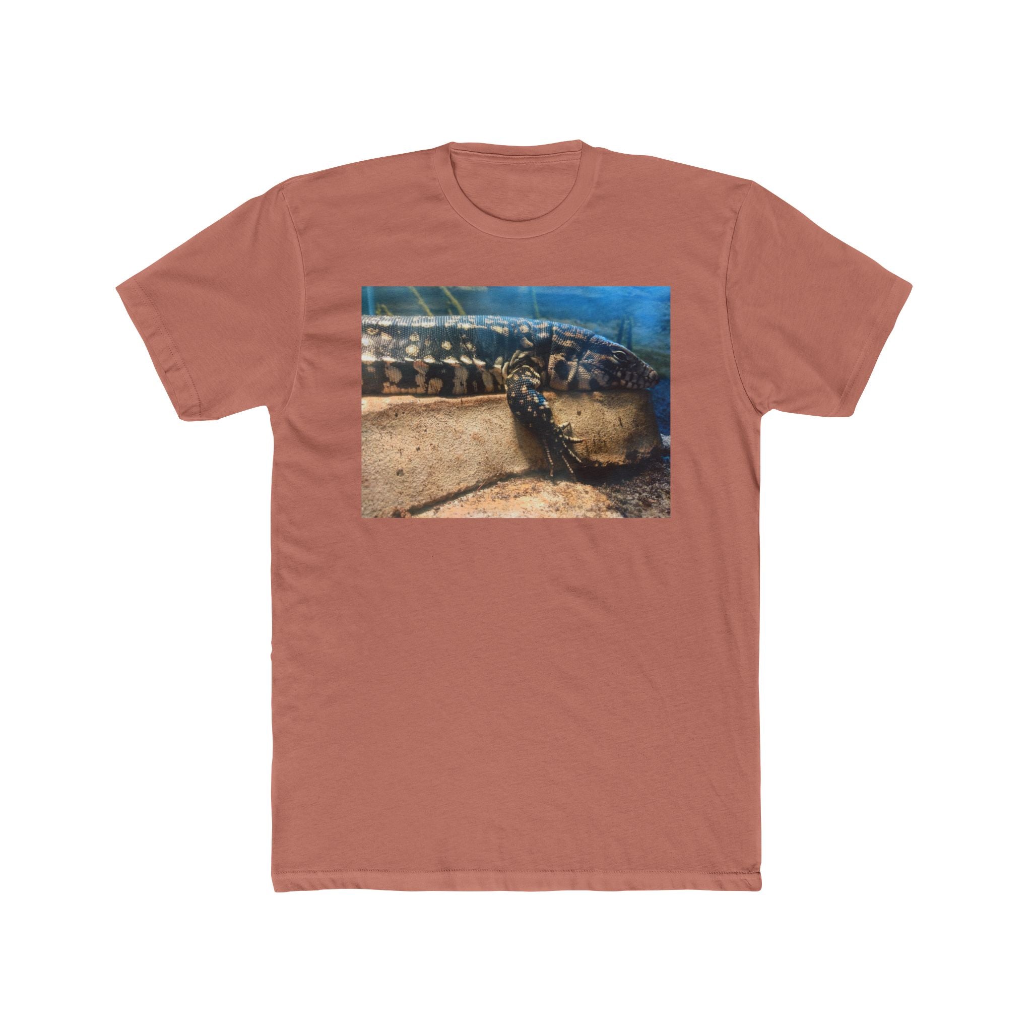 Tegu Lizard Photo T-Shirt | Ocean Wildlife Beach Rescue Tee