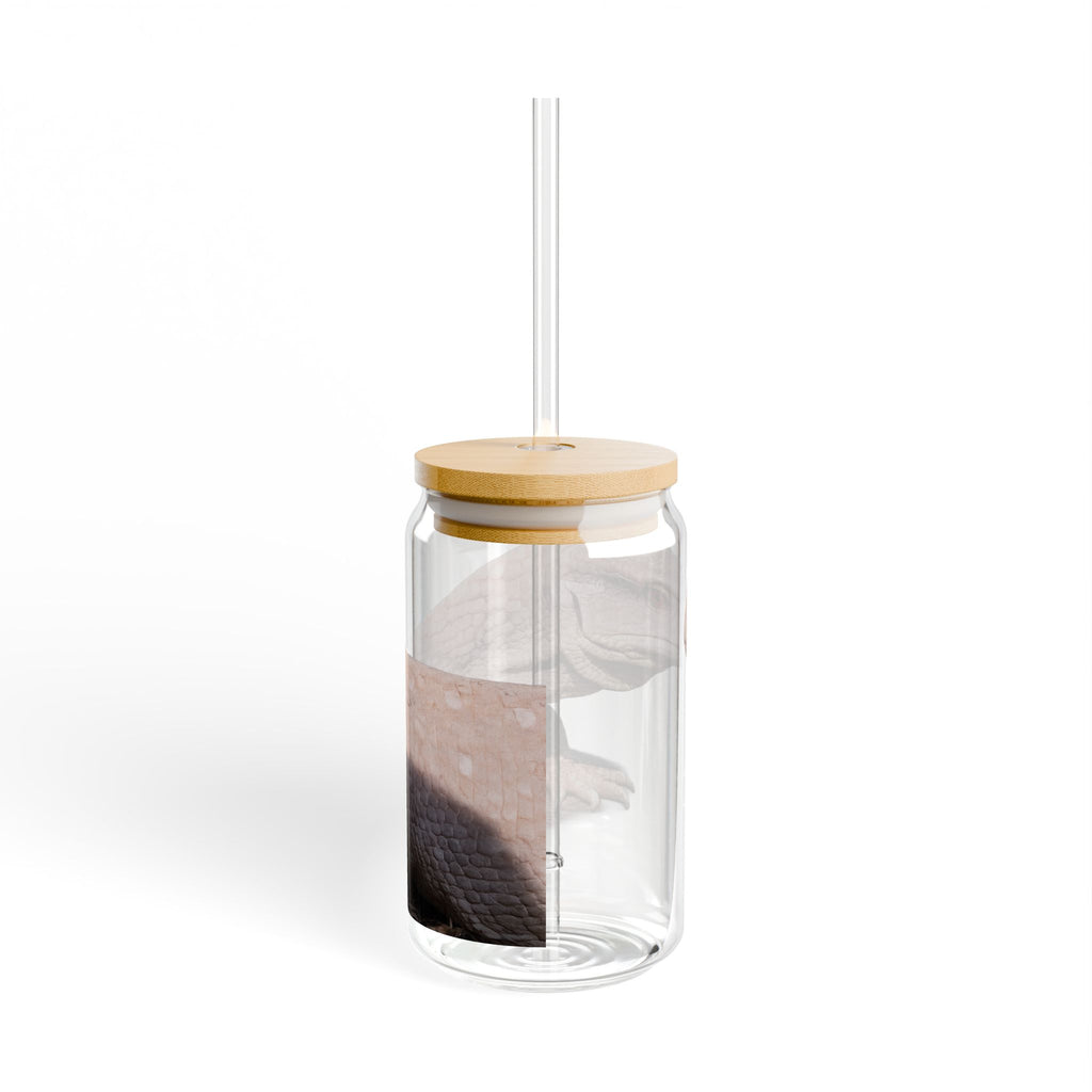 Savannah Monitor Sipper Glass | 16oz Reusable Straw Tumbler