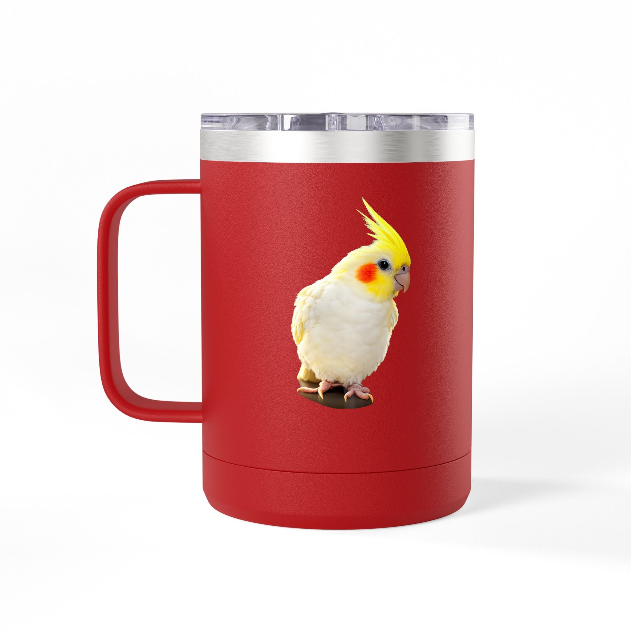 Yellow Cockatiel Mug | 15oz Stainless Tumbler