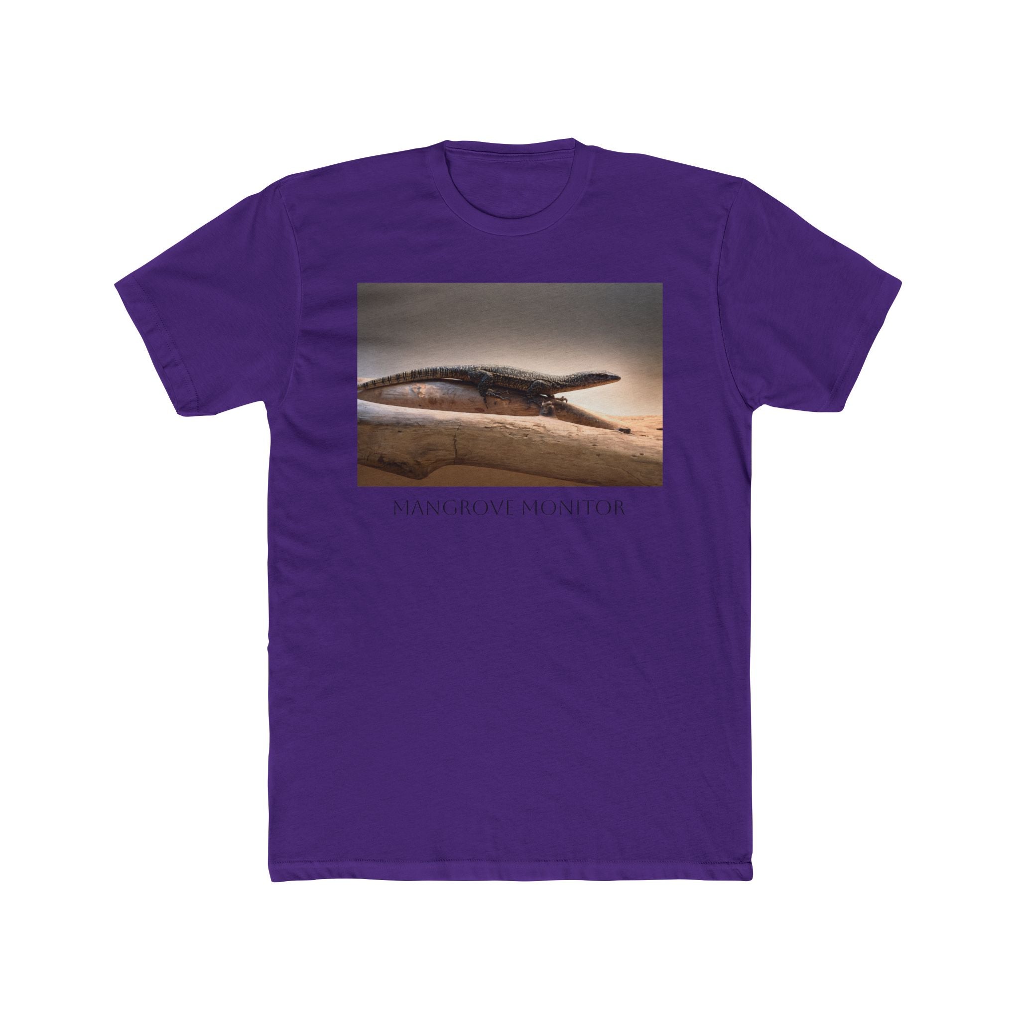 Mangrove Monitor Tee | Realistic Reptile Print