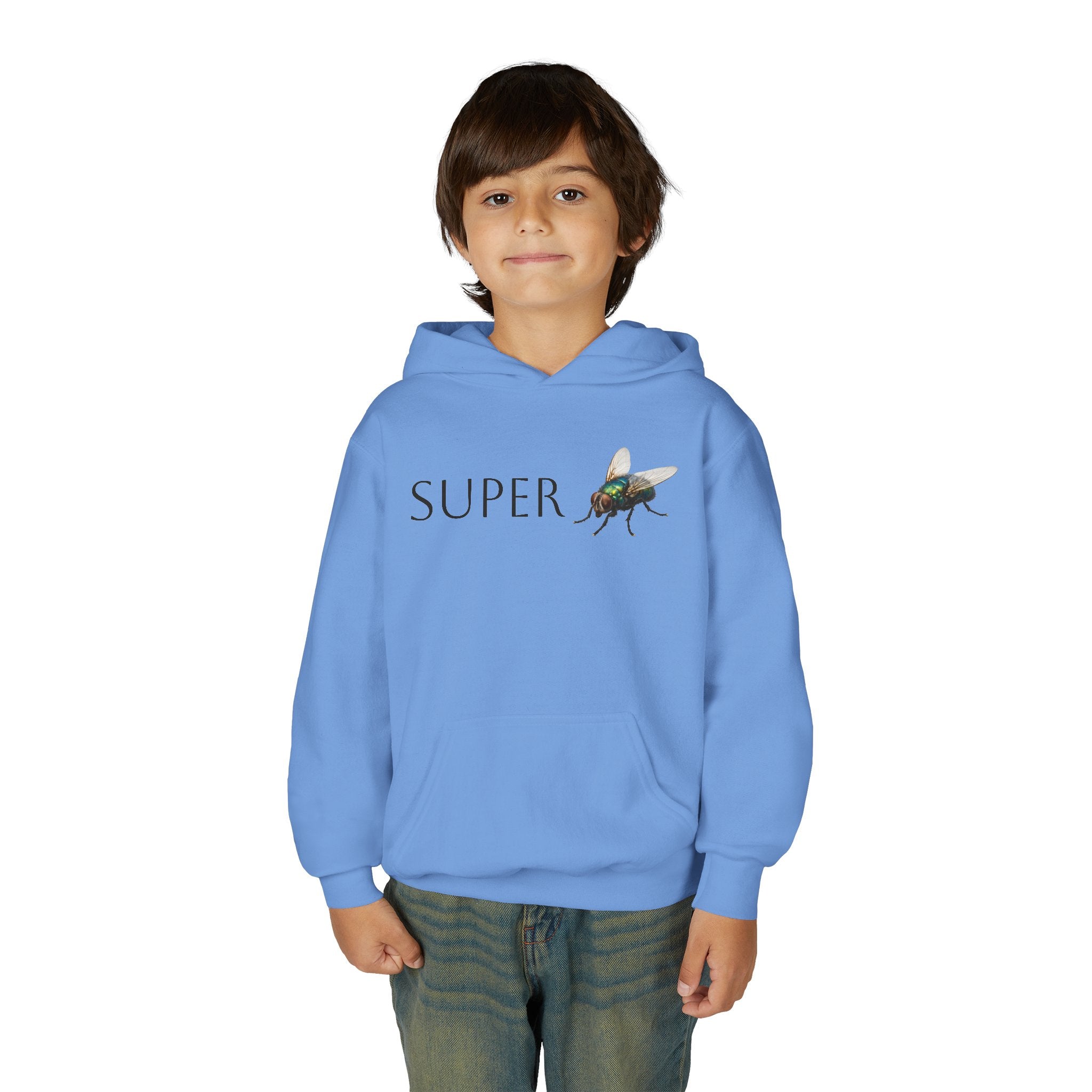 Super Fly Youth Hoodie | Fly Illustration, Minimal Kids Sweatshirt