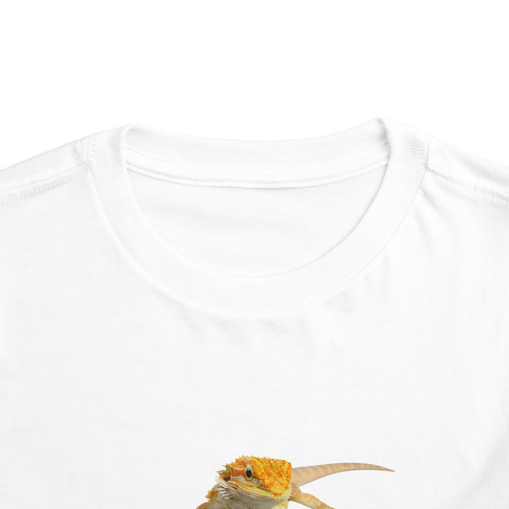 Bearded Dragon Toddler Tee | Cute Reptile Illustration