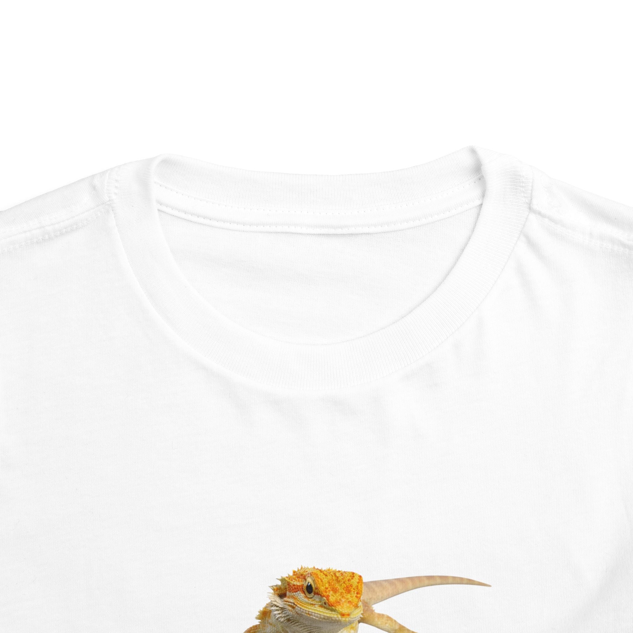 Bearded Dragon Toddler Tee | Cute Reptile Illustration