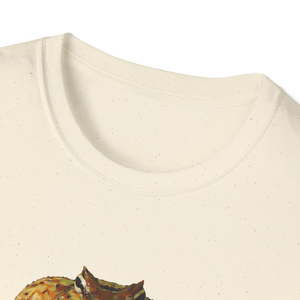 Pacman Frog T-Shirt | Realistic Frog Illustration, Nature Amphibian Tee
