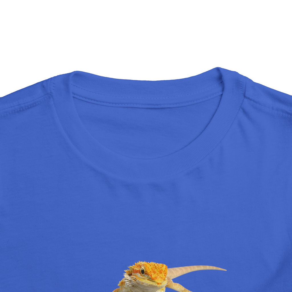 Bearded Dragon Toddler Tee | Cute Reptile Illustration