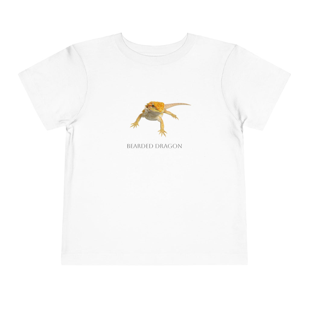 Bearded Dragon Toddler Tee | Cute Reptile Illustration