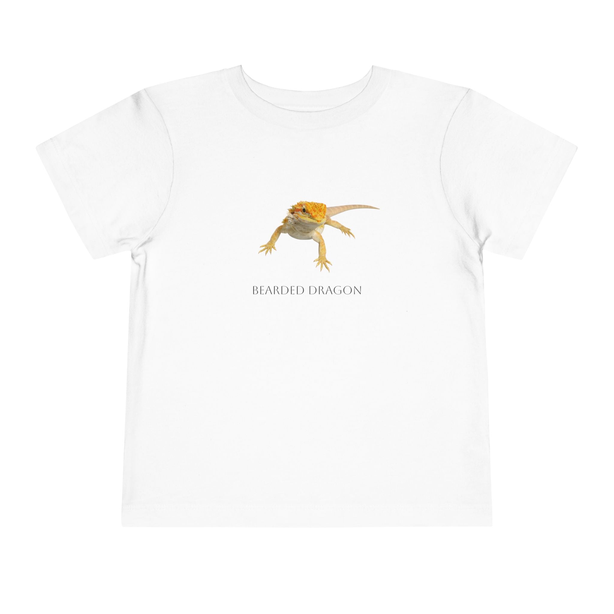 Bearded Dragon Toddler Tee | Cute Reptile Illustration