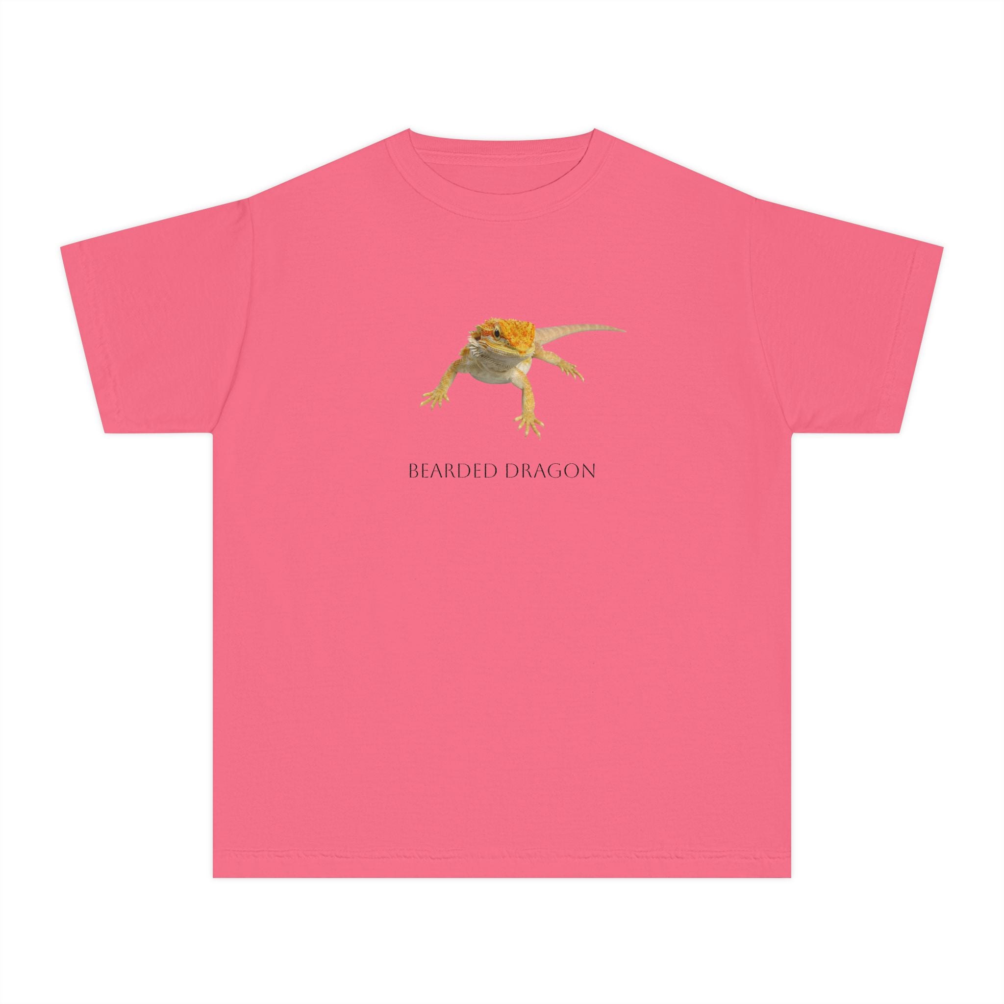 Bearded Dragon Youth Tee | Reptile Illustration, Kids Lizard Shirt