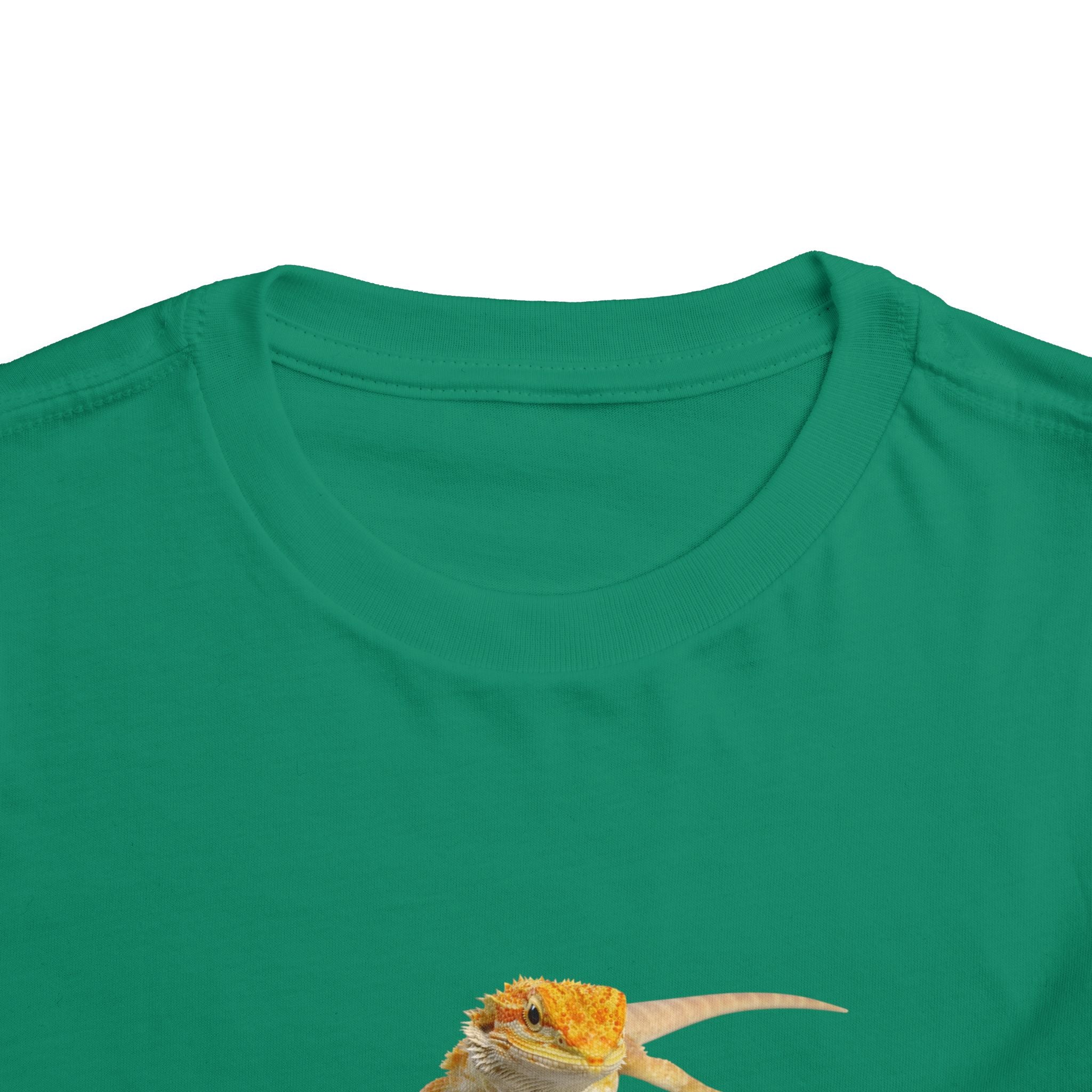 Bearded Dragon Toddler Tee | Cute Reptile Illustration
