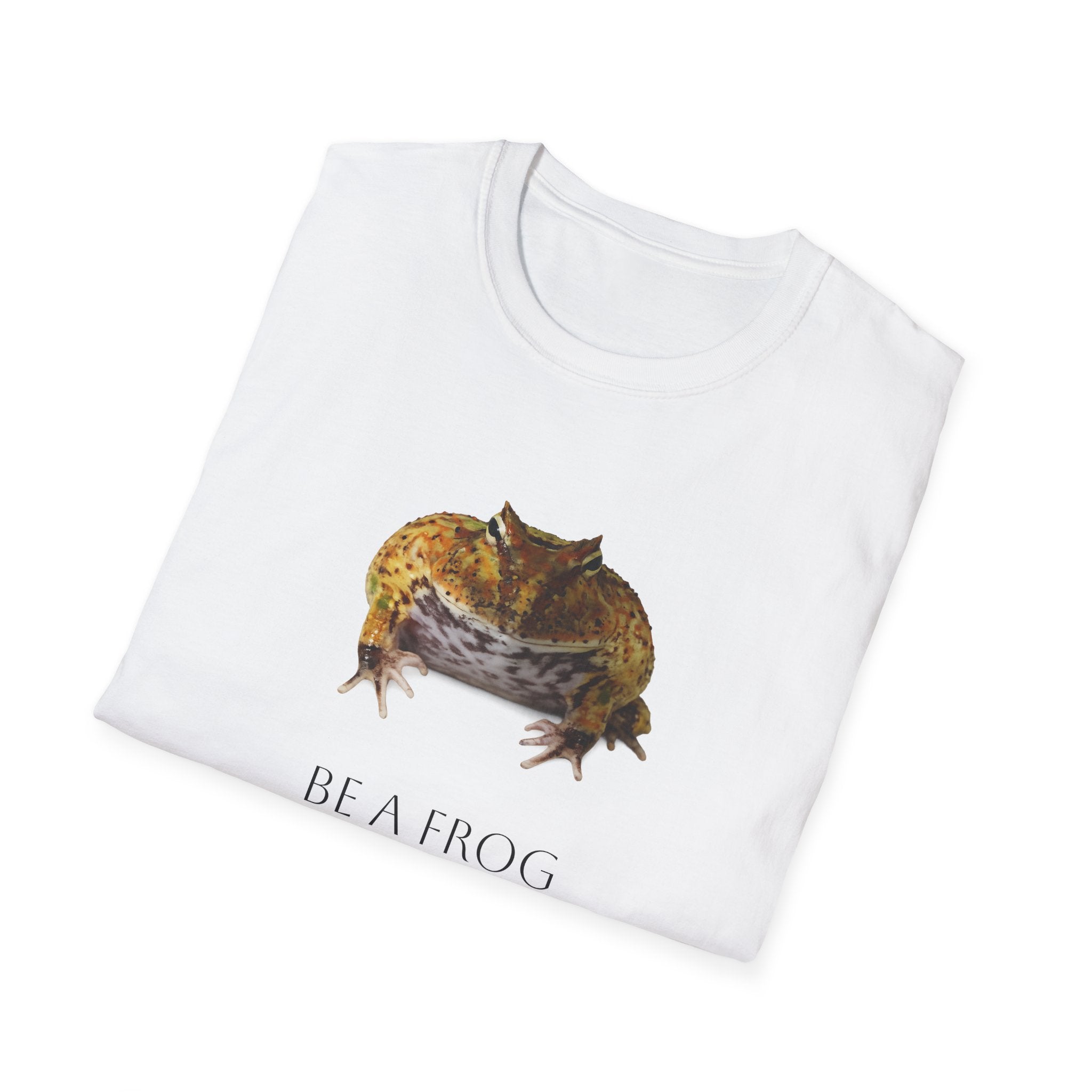 Pacman Frog T-Shirt | Realistic Frog Illustration, Nature Amphibian Tee