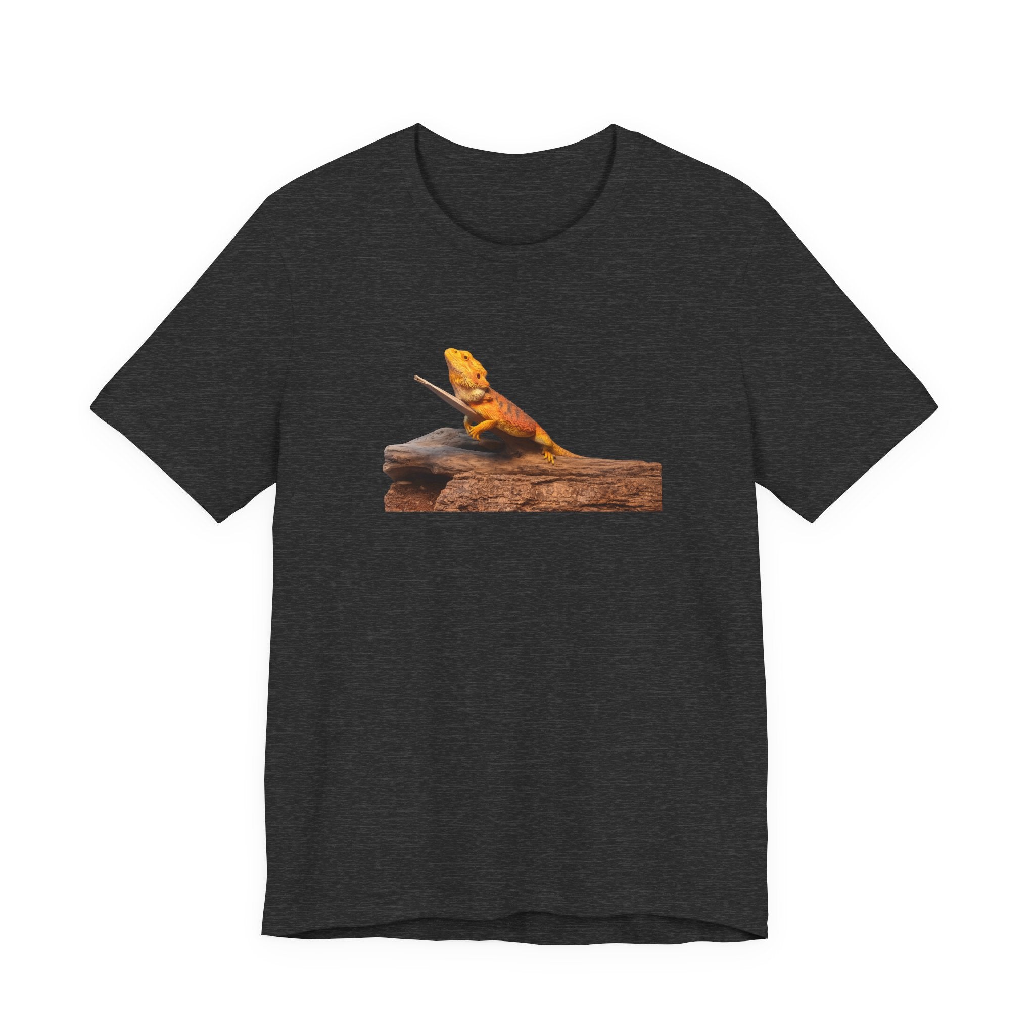 Bearded Dragon on Driftwood Tee | Reptile Lizard Shirt
