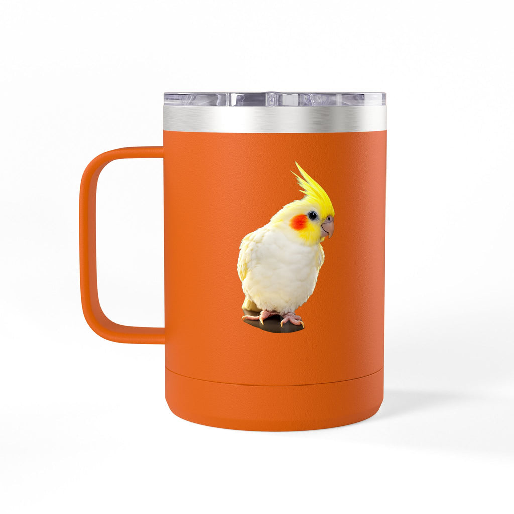 Yellow Cockatiel Mug | 15oz Stainless Tumbler