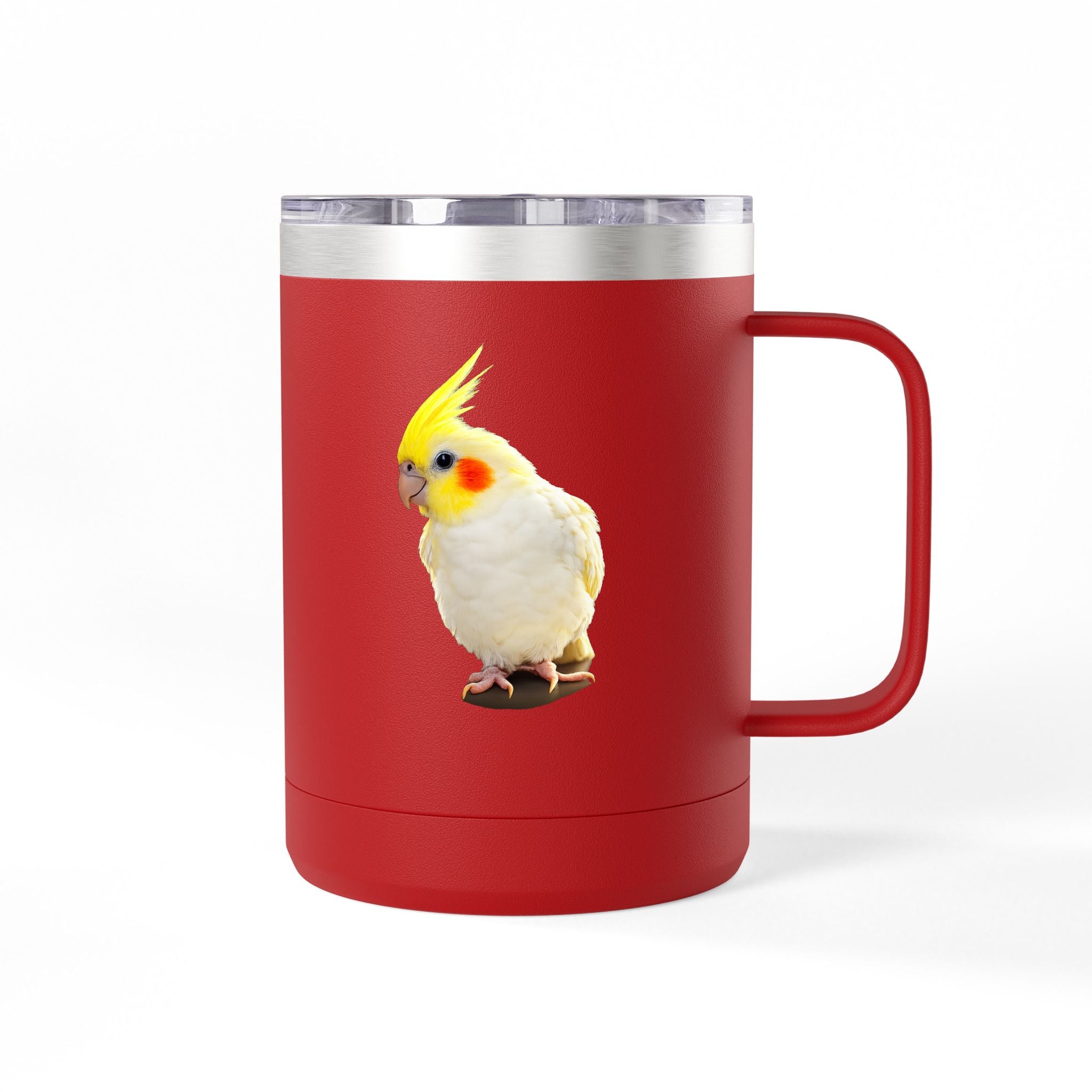 Yellow Cockatiel Mug | 15oz Stainless Tumbler