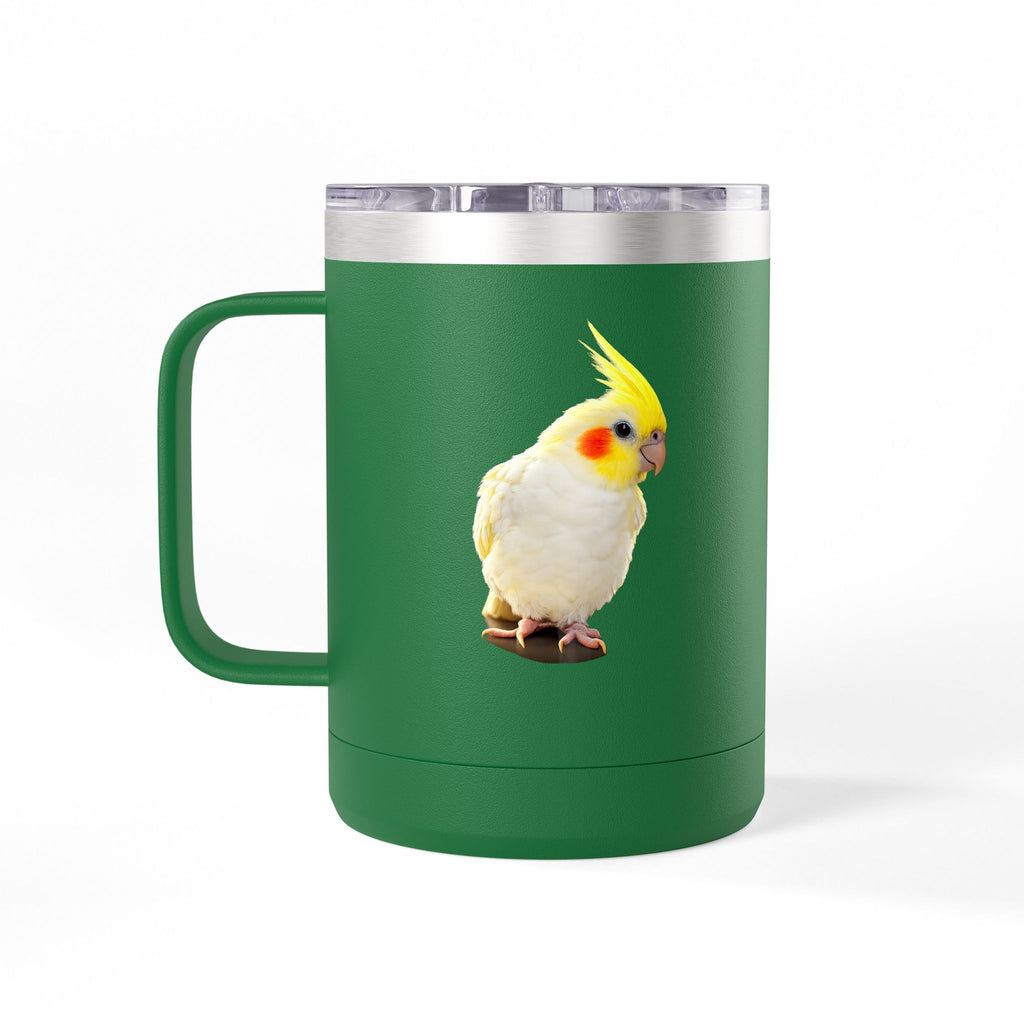 Yellow Cockatiel Mug | 15oz Stainless Tumbler