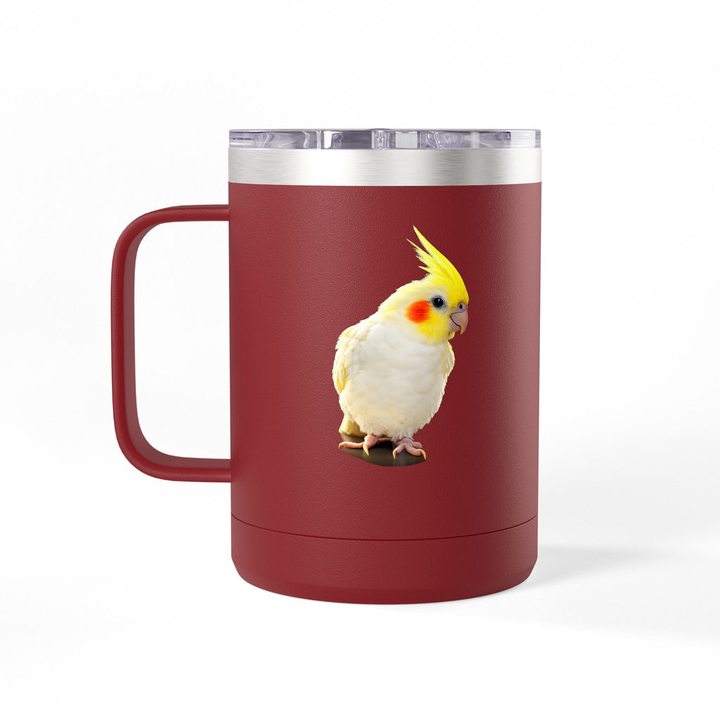 Yellow Cockatiel Mug | 15oz Stainless Tumbler