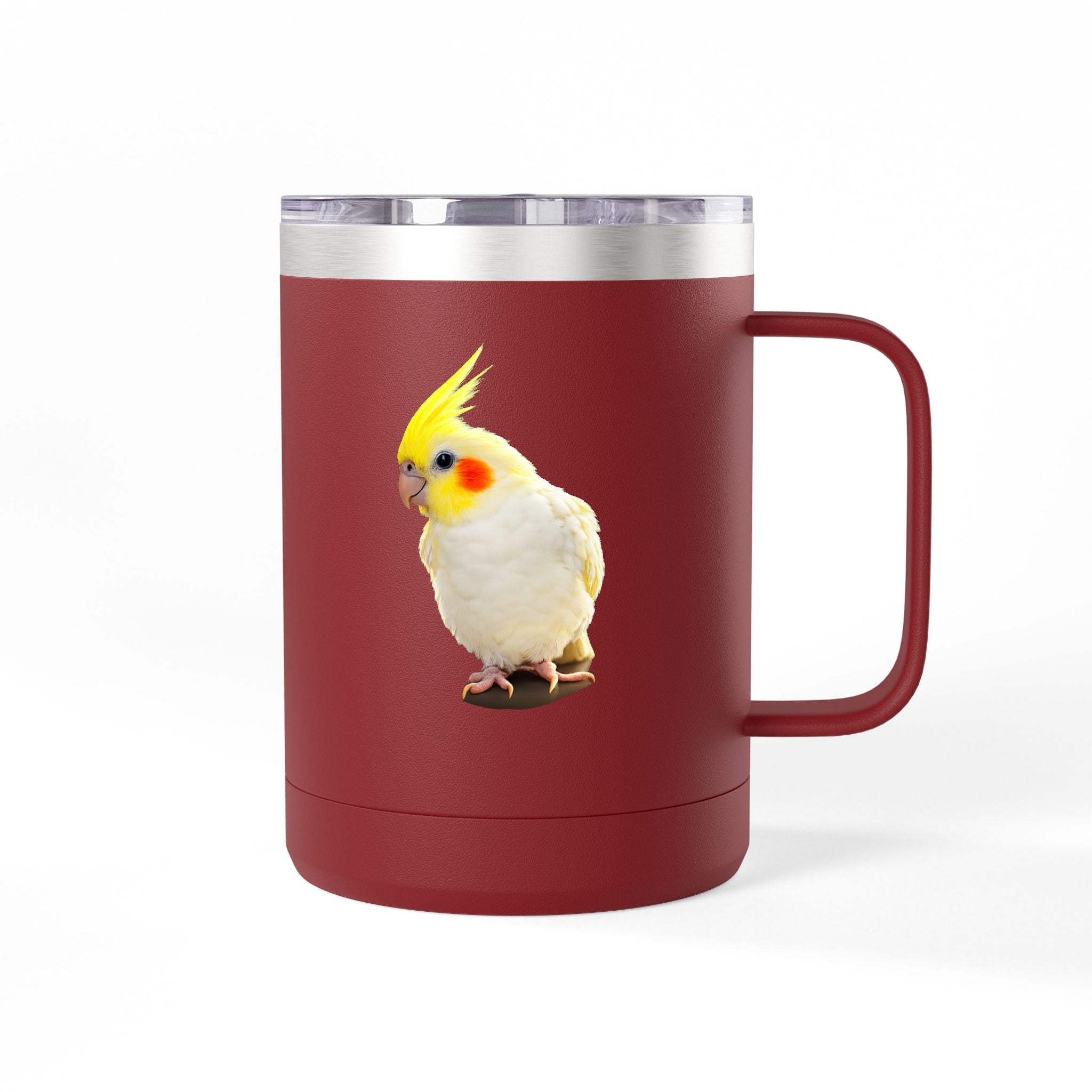 Yellow Cockatiel Mug | 15oz Stainless Tumbler