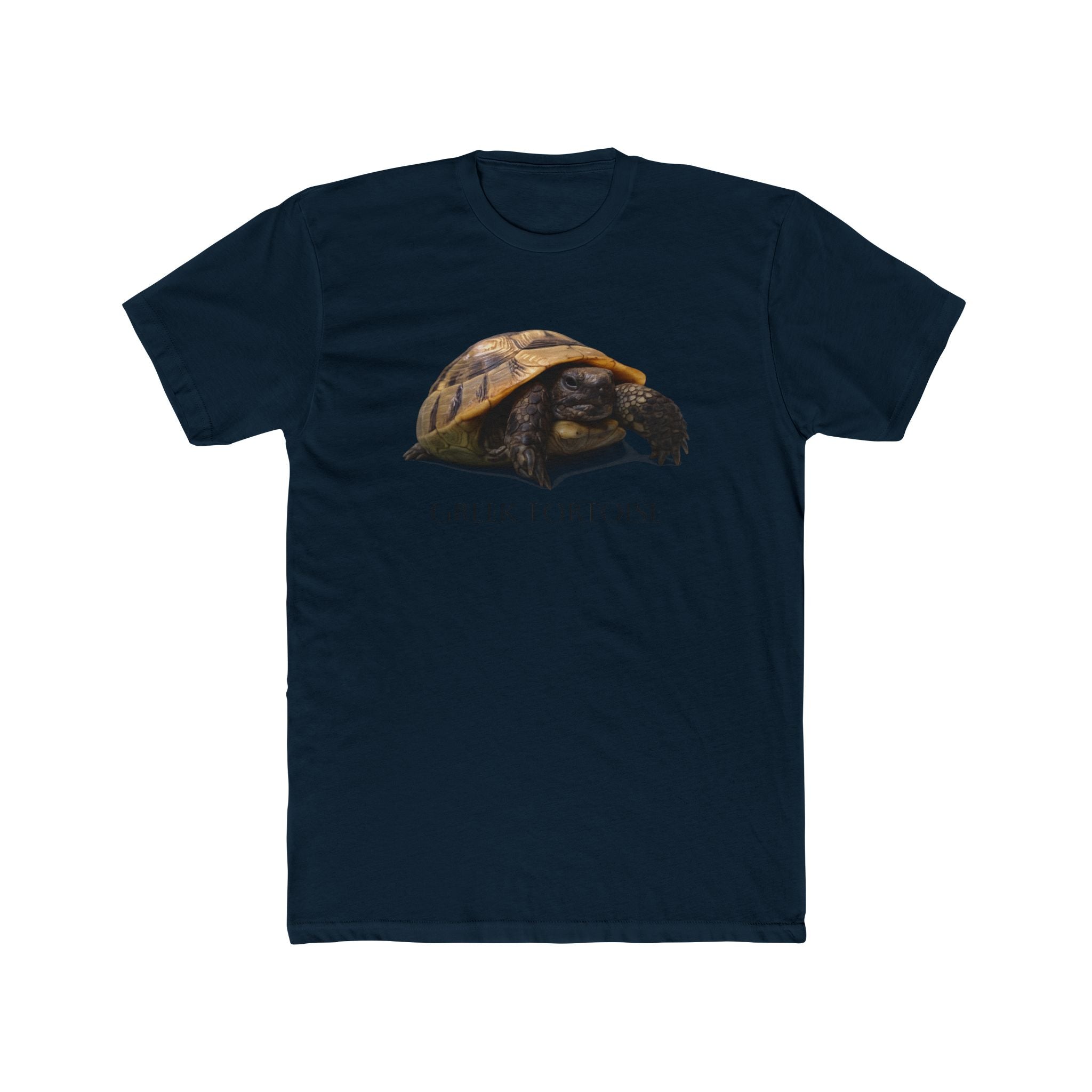 Greek Tortoise Tee | Realistic Tortoise Illustration T-Shirt