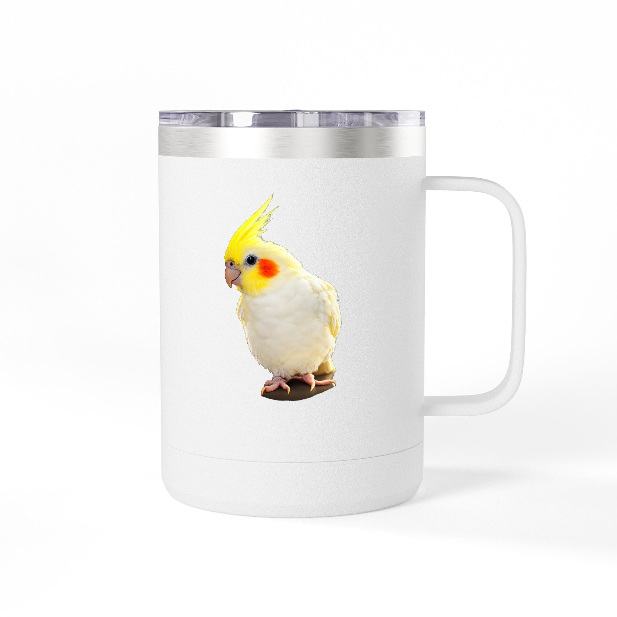 Yellow Cockatiel Mug | 15oz Stainless Tumbler