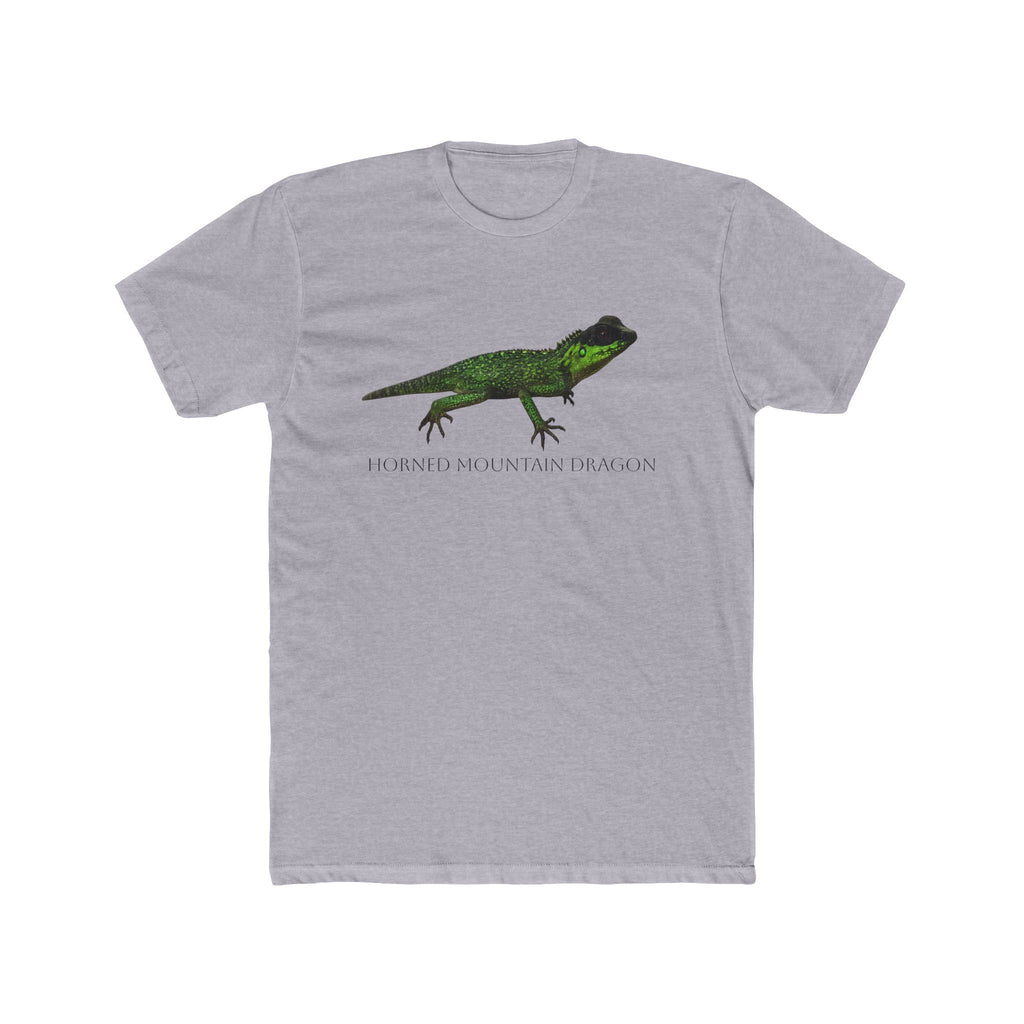 Horned Mountain Dragon Tee | Minimal Reptile Graphic Shirt