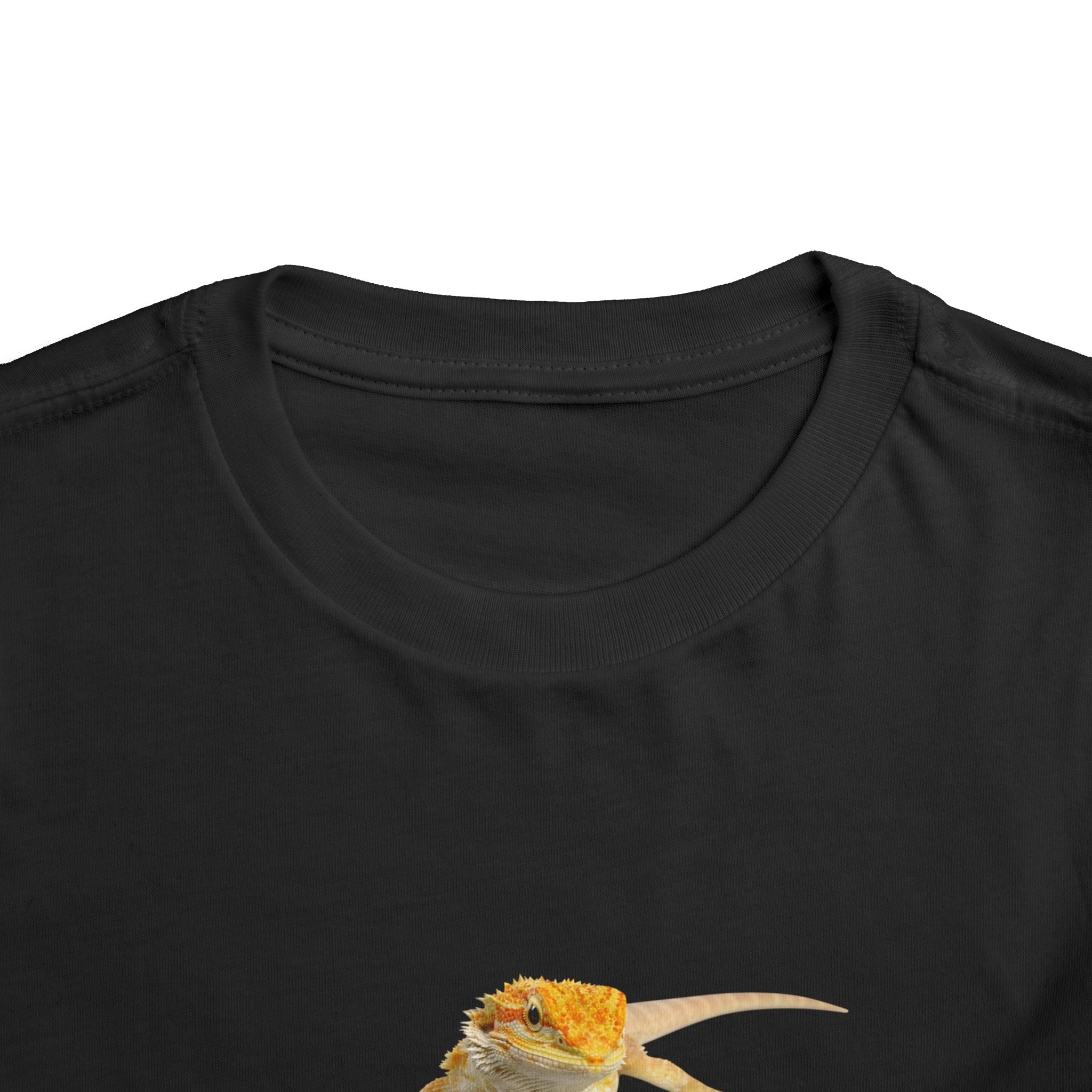 Bearded Dragon Toddler Tee | Cute Reptile Illustration