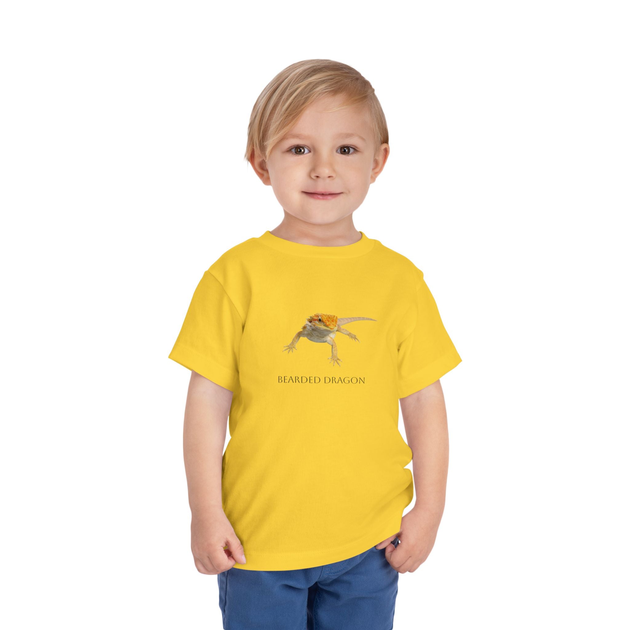 Bearded Dragon Toddler Tee | Cute Reptile Illustration