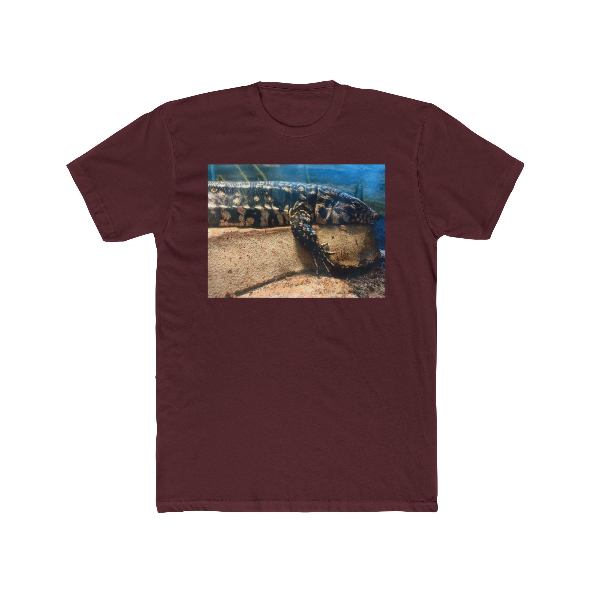 Tegu Lizard Photo T-Shirt | Ocean Wildlife Beach Rescue Tee